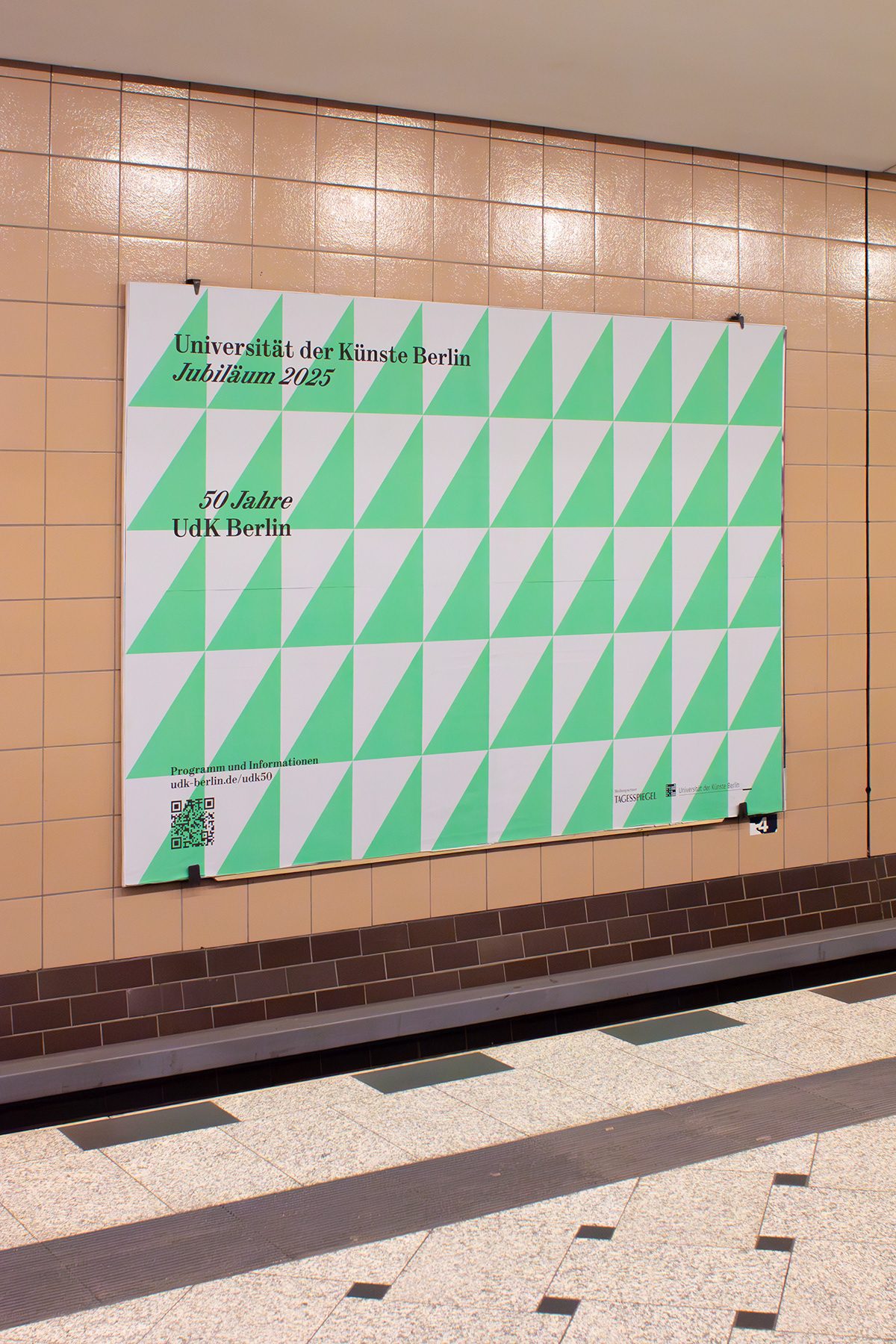 Visual campaign for the 50th anniversary of the Berlin University of the Arts | For Berlin University of the Arts  | Collaboration with Ira Göller | 2025