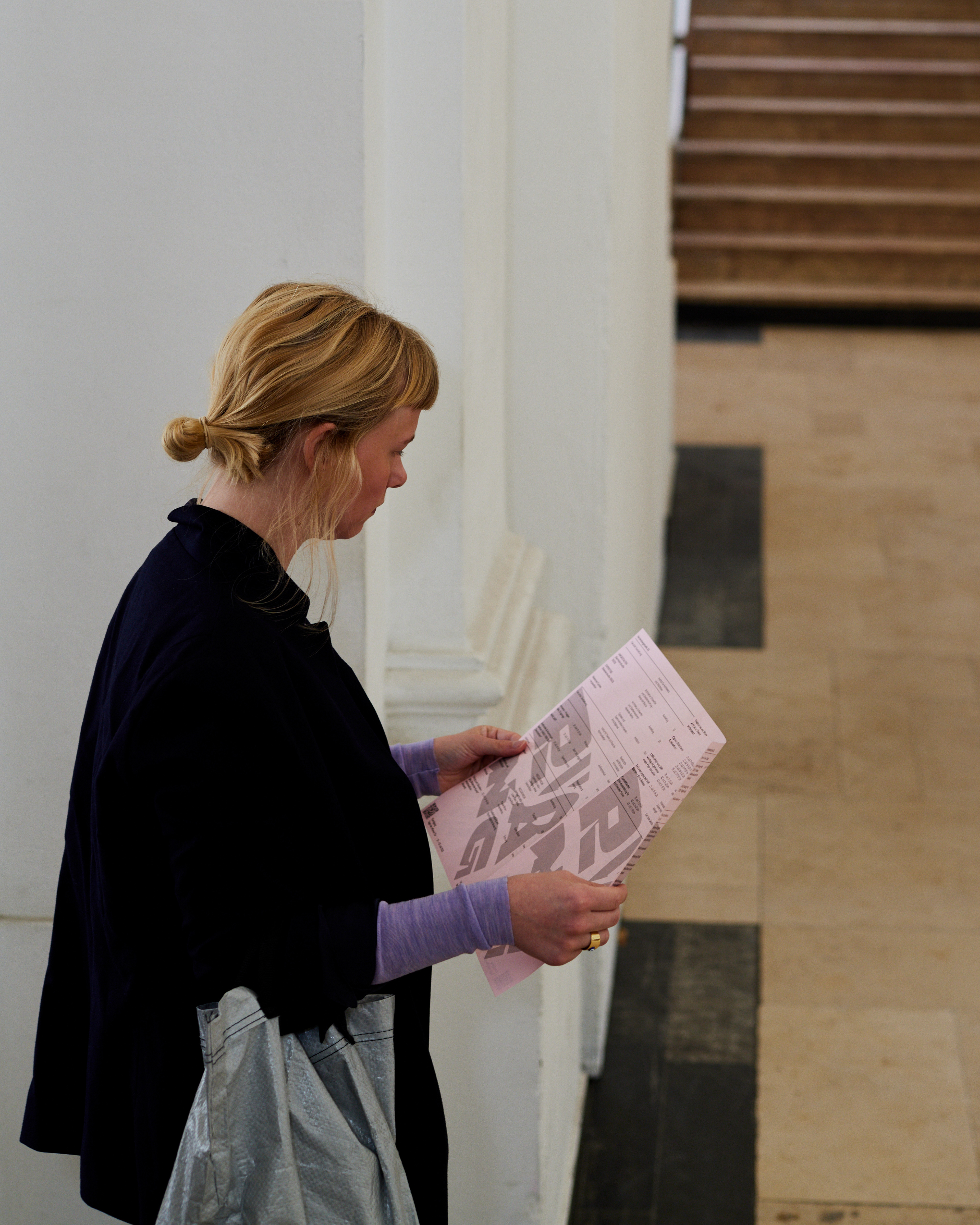 Visual campaign + art direction for the annual exhbition | For Berlin University of the Arts | Collaboration with Ira Göller | 2023 (Photo: Nikolas Brade)