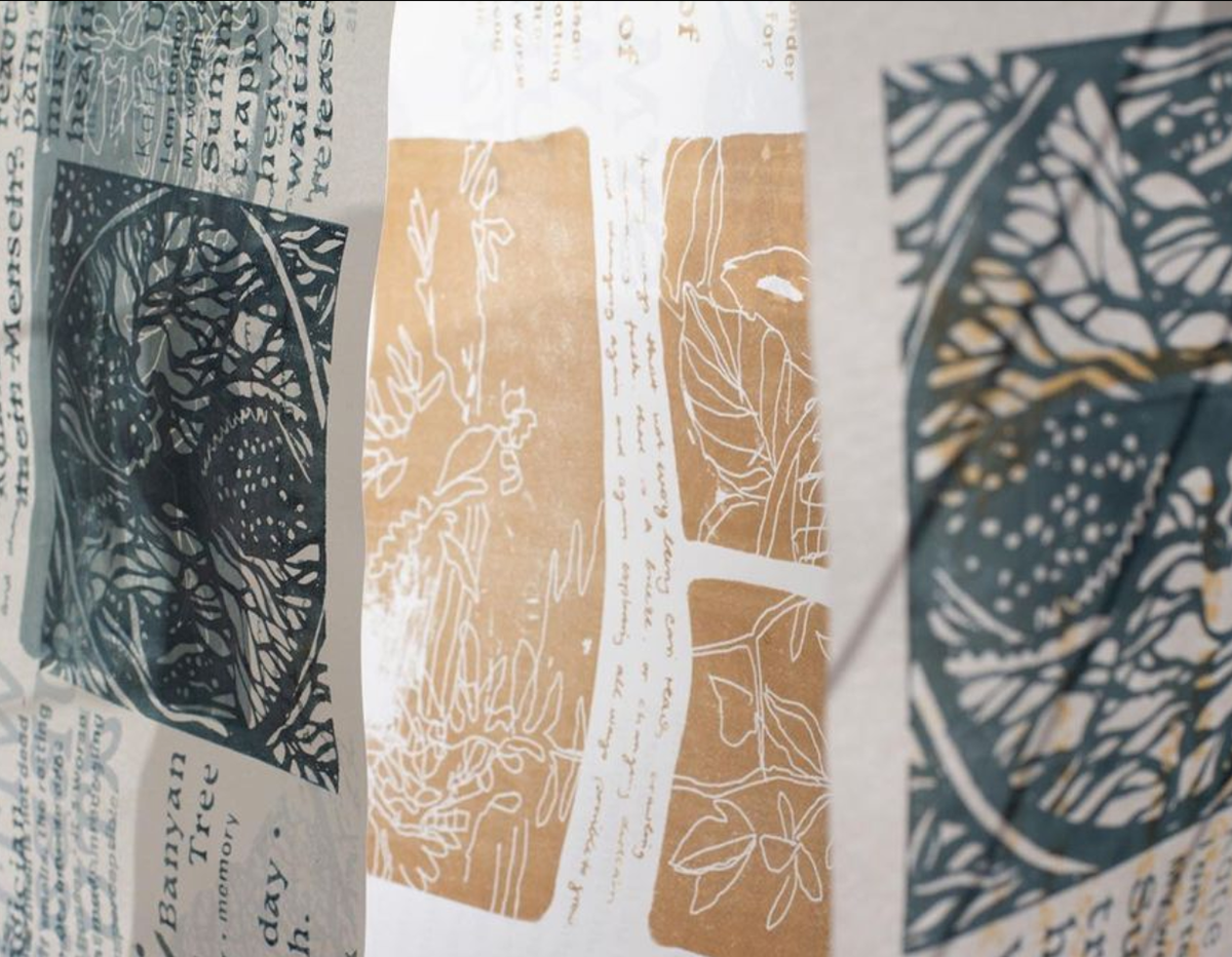 Symbioses of Urban Nature | Workshop on plants, natural pigments, oil screen printing | Collaboration with Sandra Méndez Sarmiento & Rebeca Pérez Gerónimo | 2023