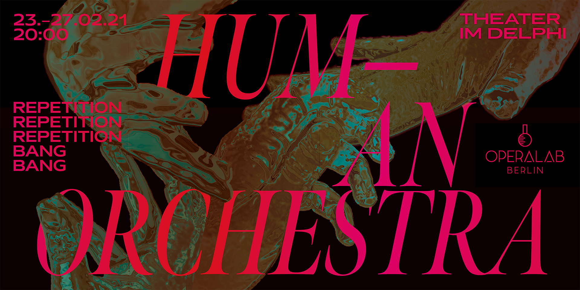 Visual Identity + Photography for the play »Hum–An Orchestra« | For Opera Lab e.V. | 2022