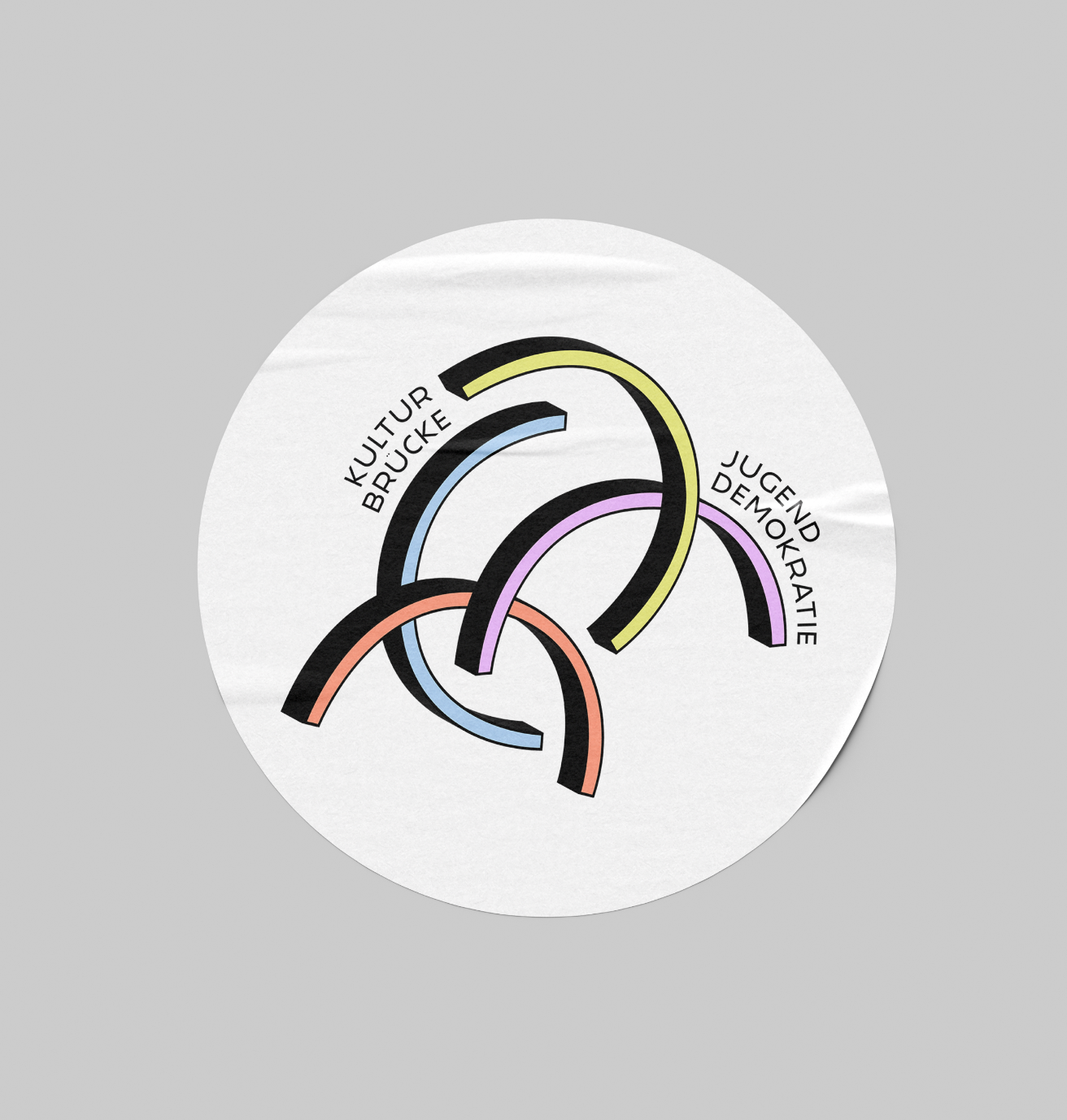 Branding for »Kultur Brücke Jugend Demokratie« | 2023