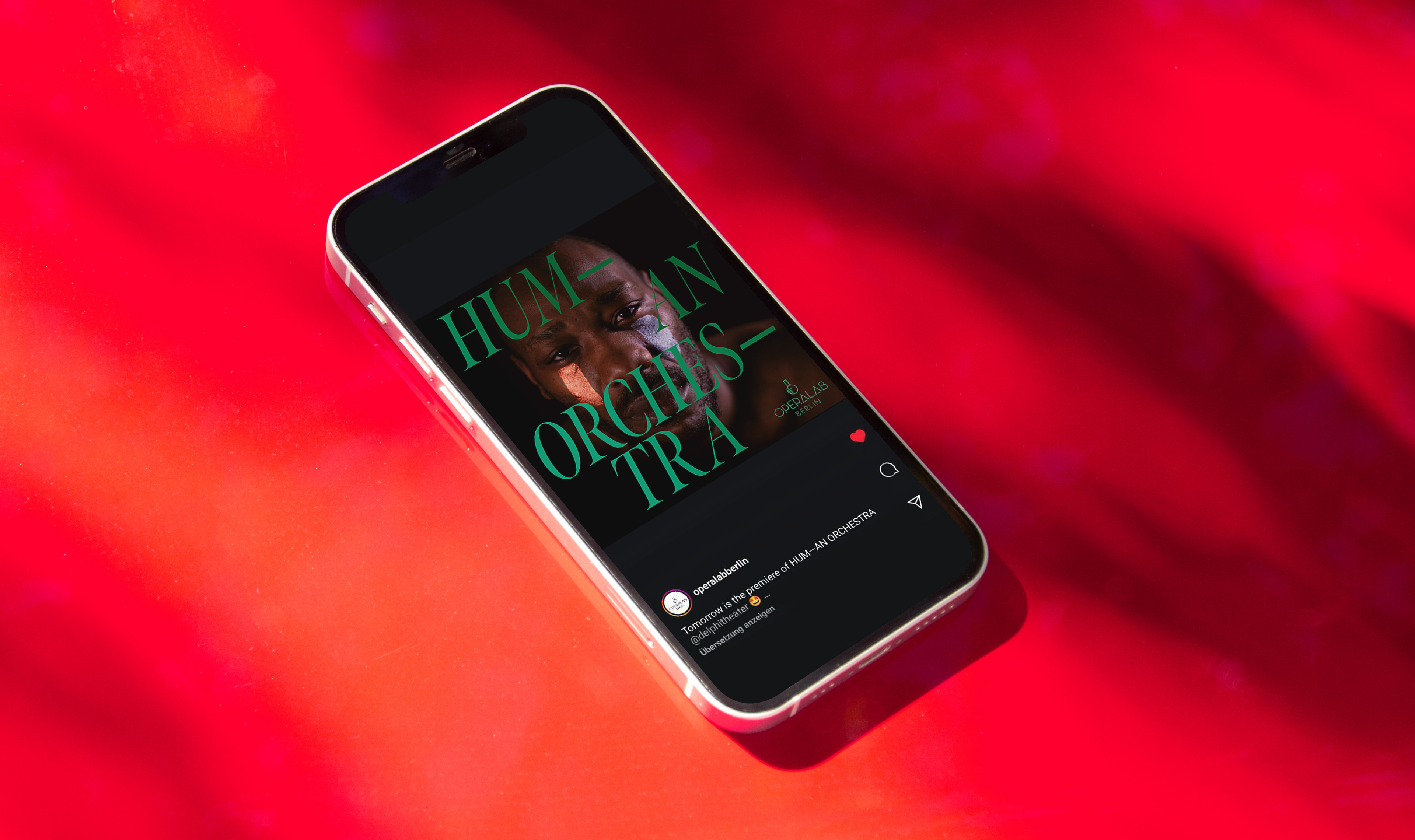 Graphic Campaign + Photograhpy for Opera Lab, 2022.