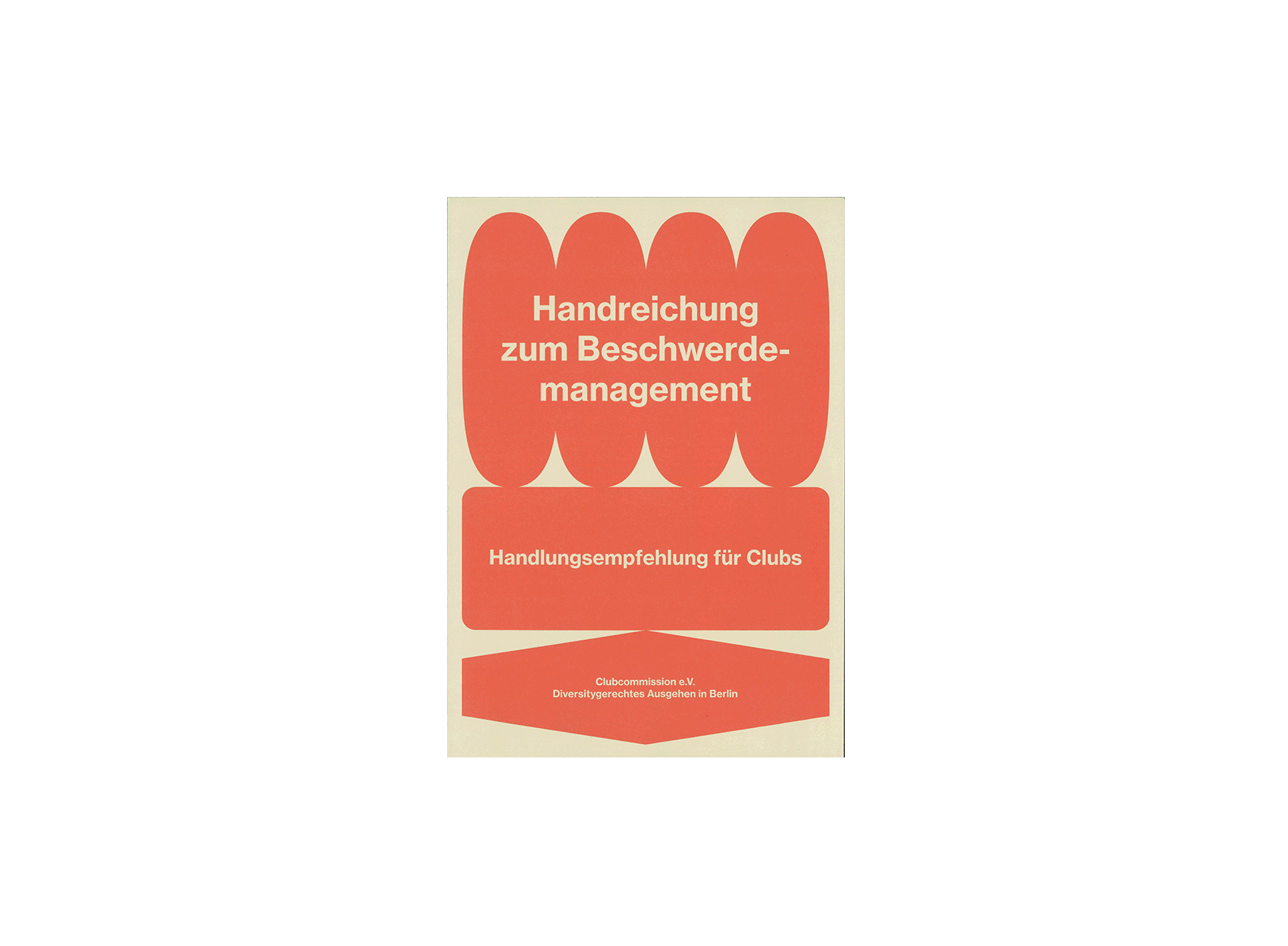 Information brochure + infographic for Clubcomission e.V. | Collaboration with Ira Göller | 2025