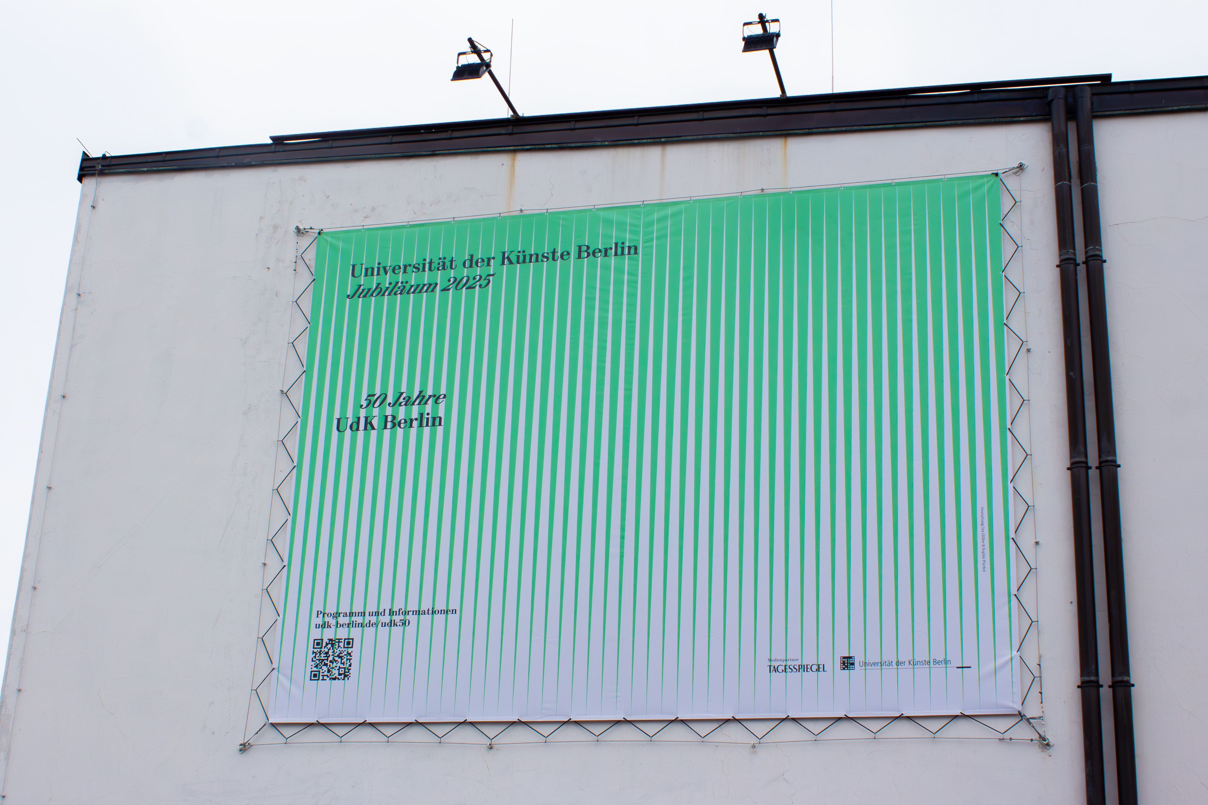 Visual campaign for the 50th anniversary of the Berlin University of the Arts | For Berlin University of the Arts  | Collaboration with Ira Göller | 2025