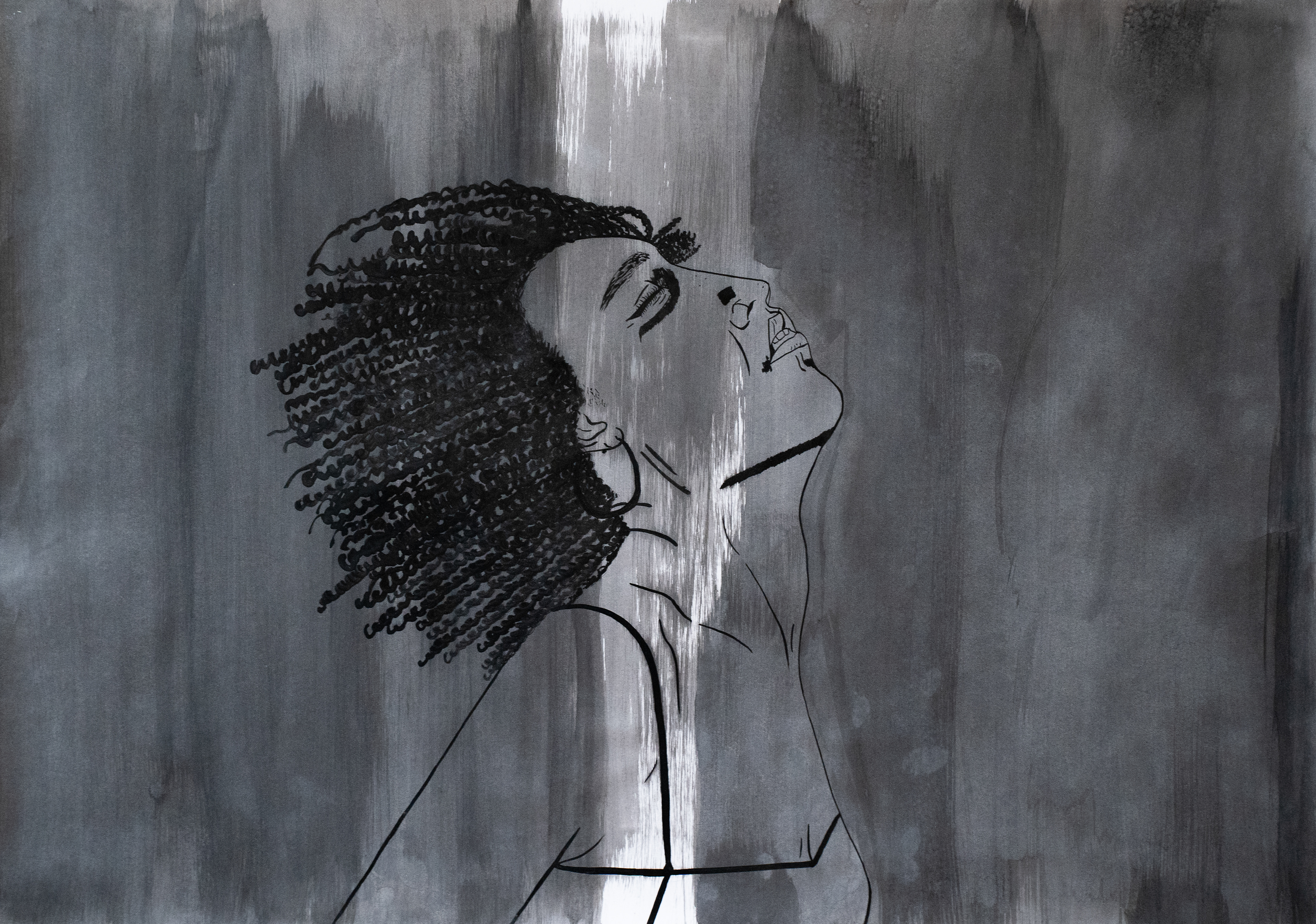 Intensity. Encre de Chine.