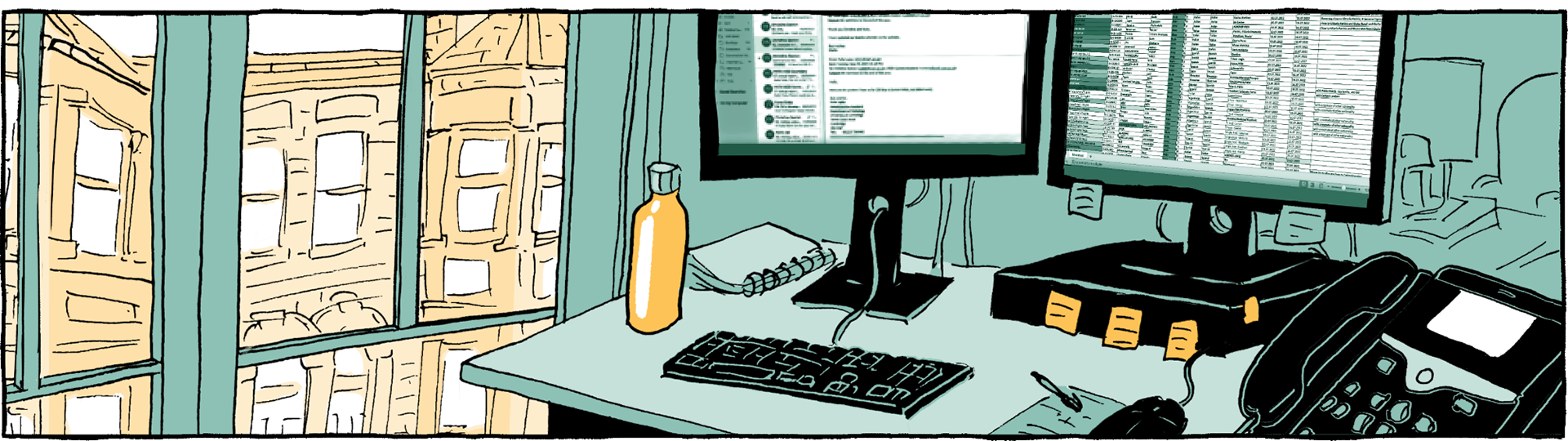 Morning office, 2023
