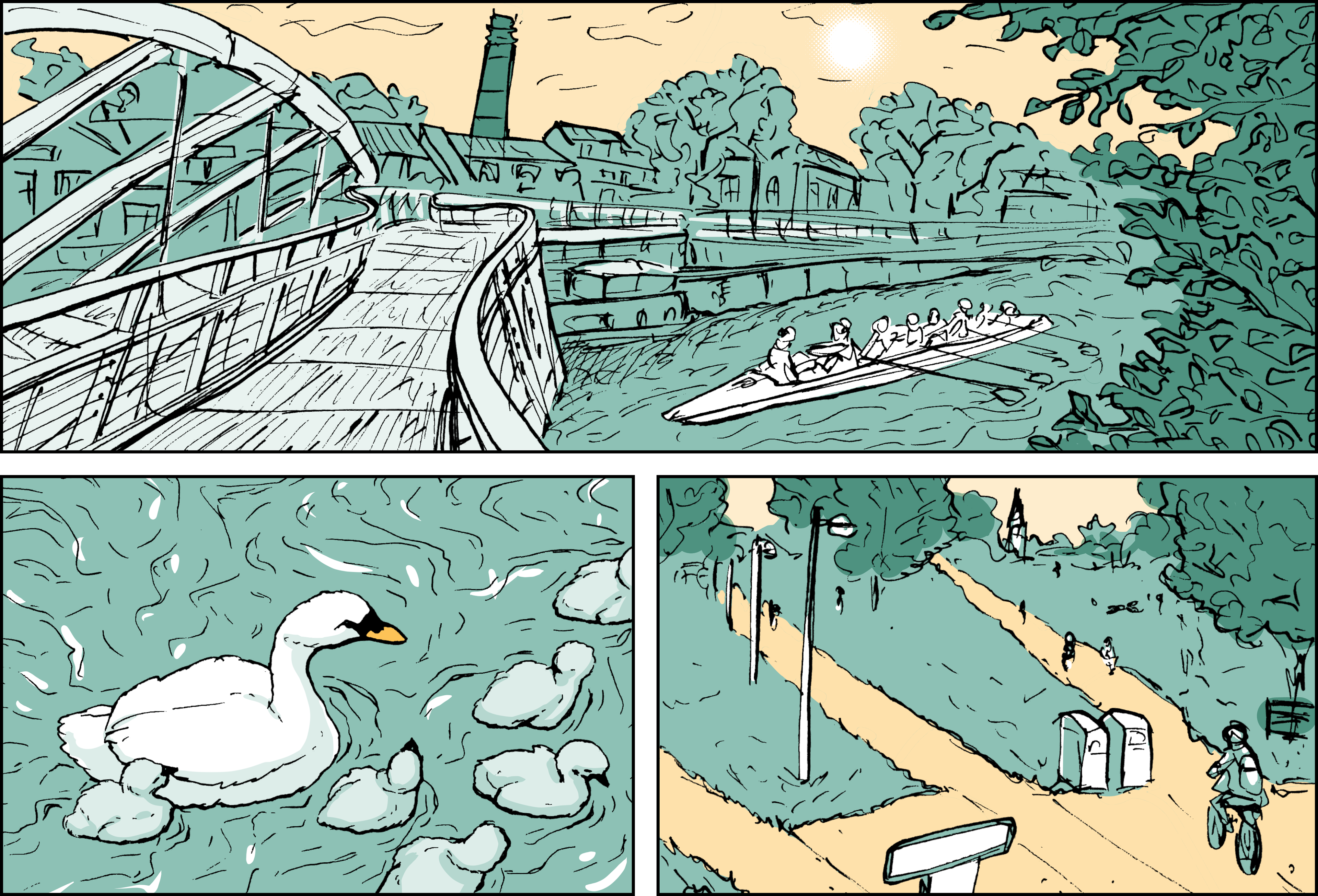 Cambridge walk, 2023