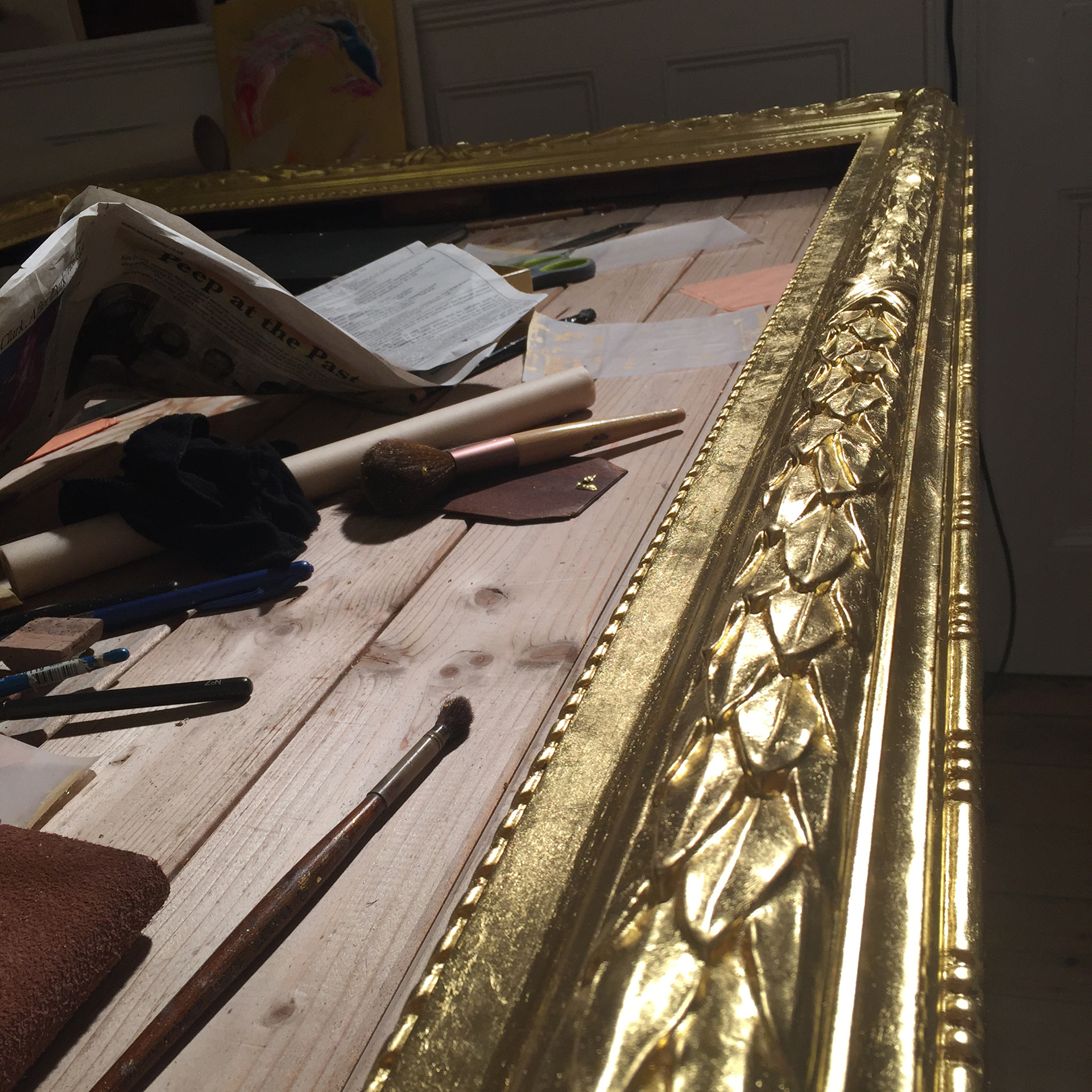 bright gold finish