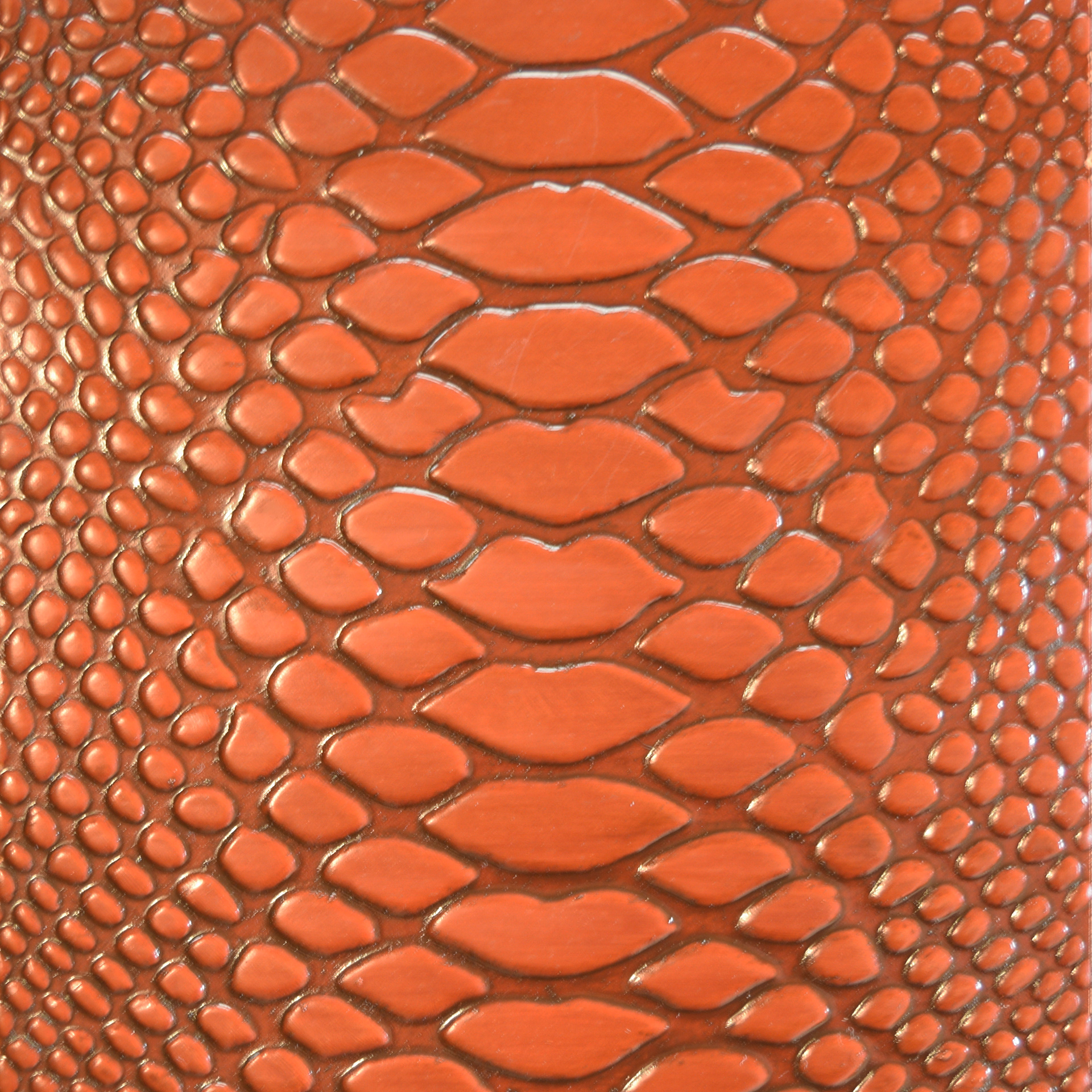 Alligator - raised gesso 