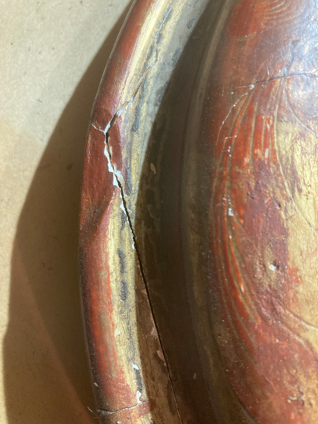Wood loose at corners