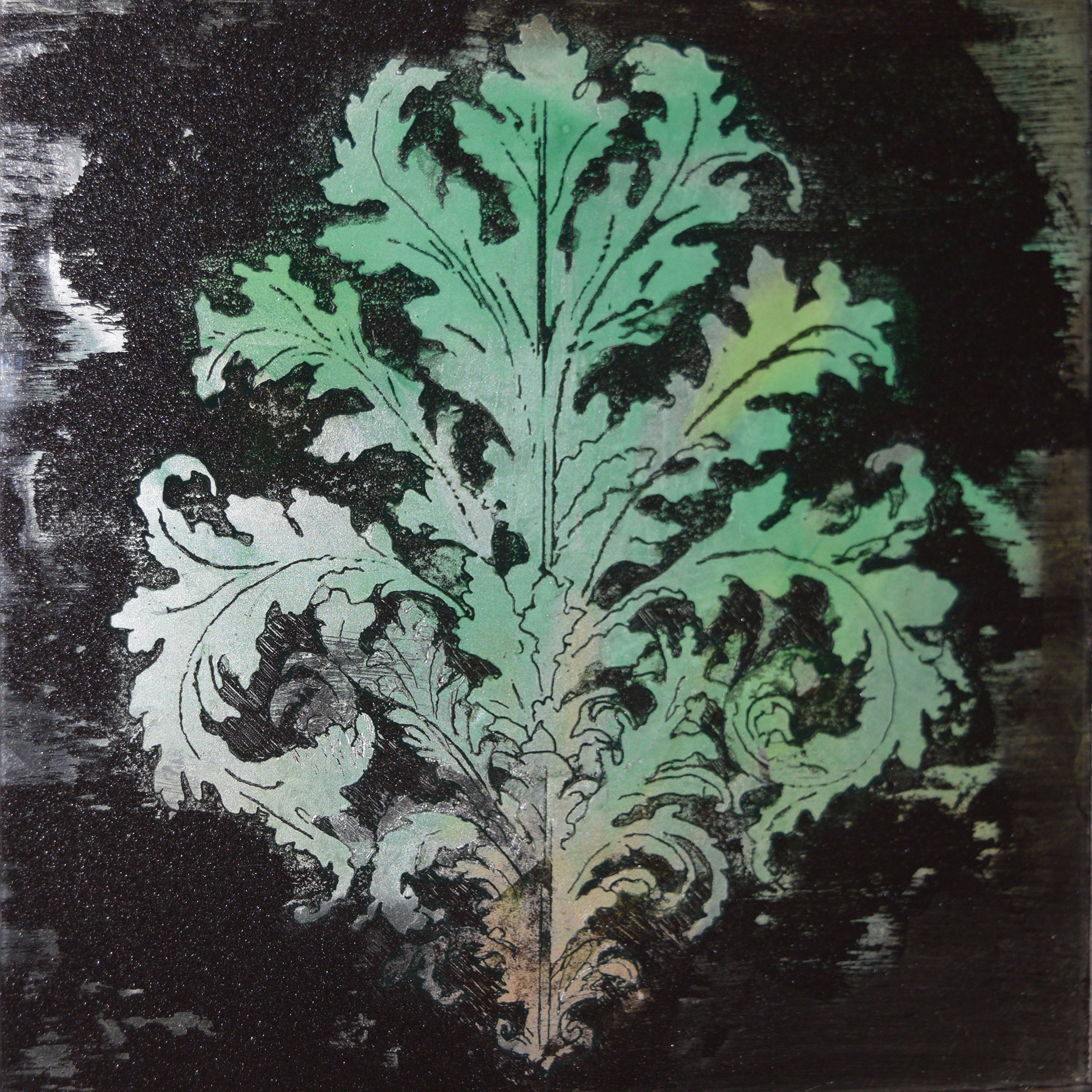 Fern - Design on glass