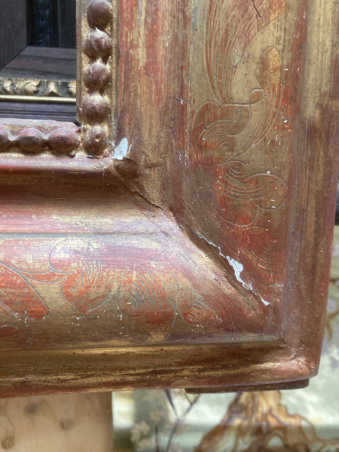 removal of previous restoration