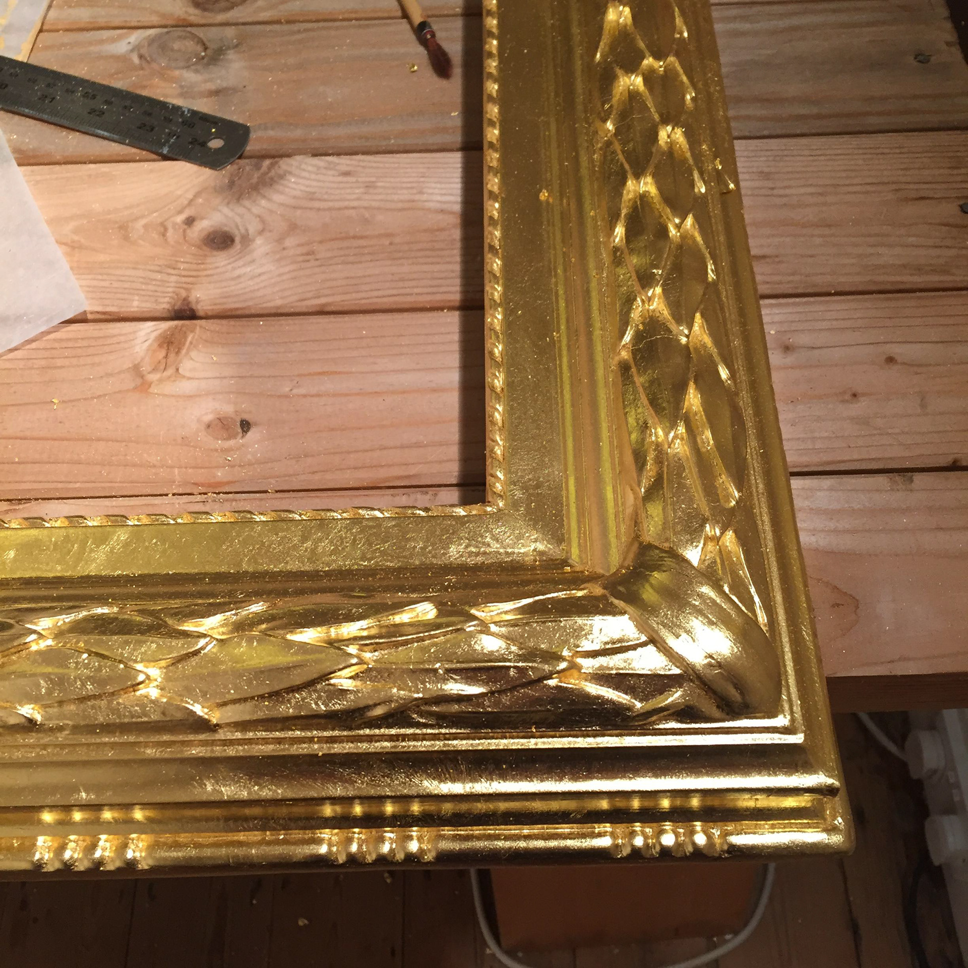 desired finish from the client