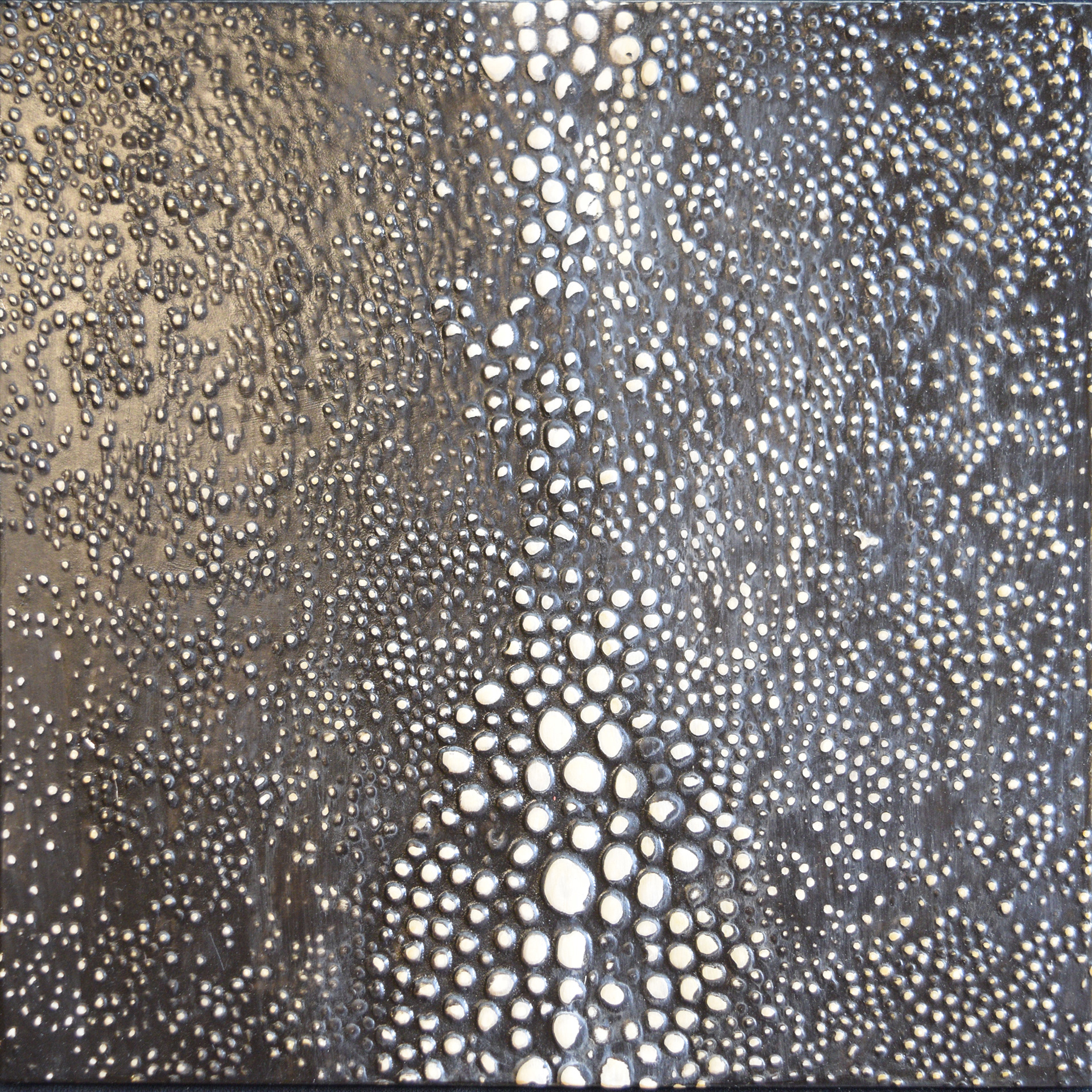 shagreen stingray - raised gesso 