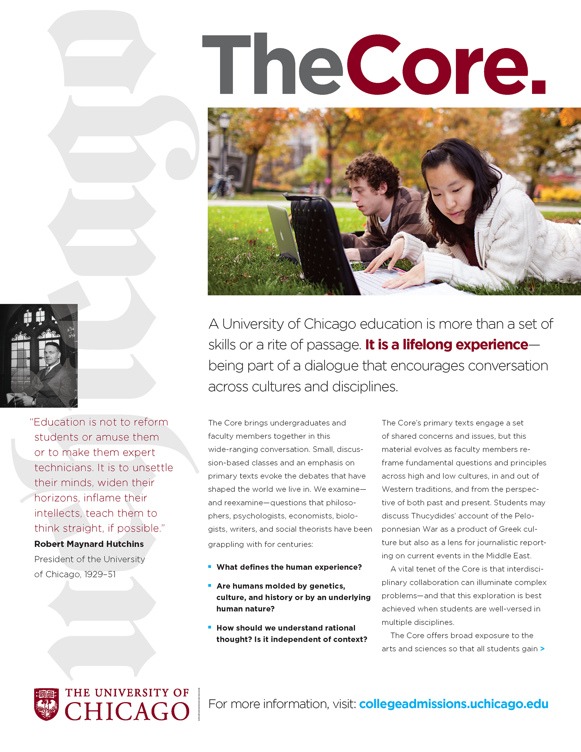 GSC / Grant Schexnider Creative - UChicago CORE Curriculum