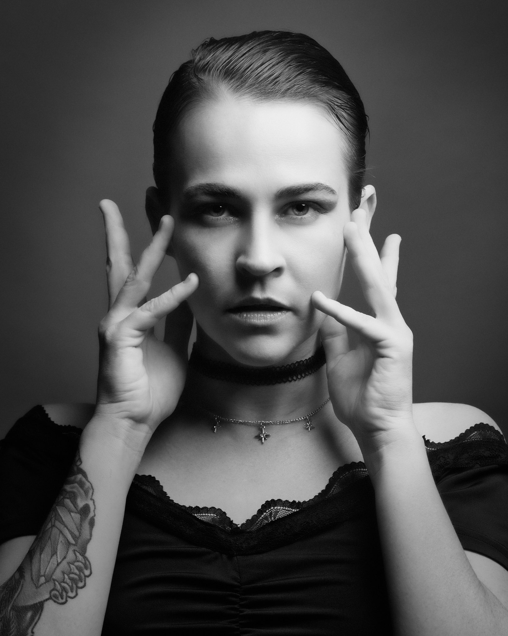Pensive Elegance Studies of Light and Shadow in Romantic Portraiture