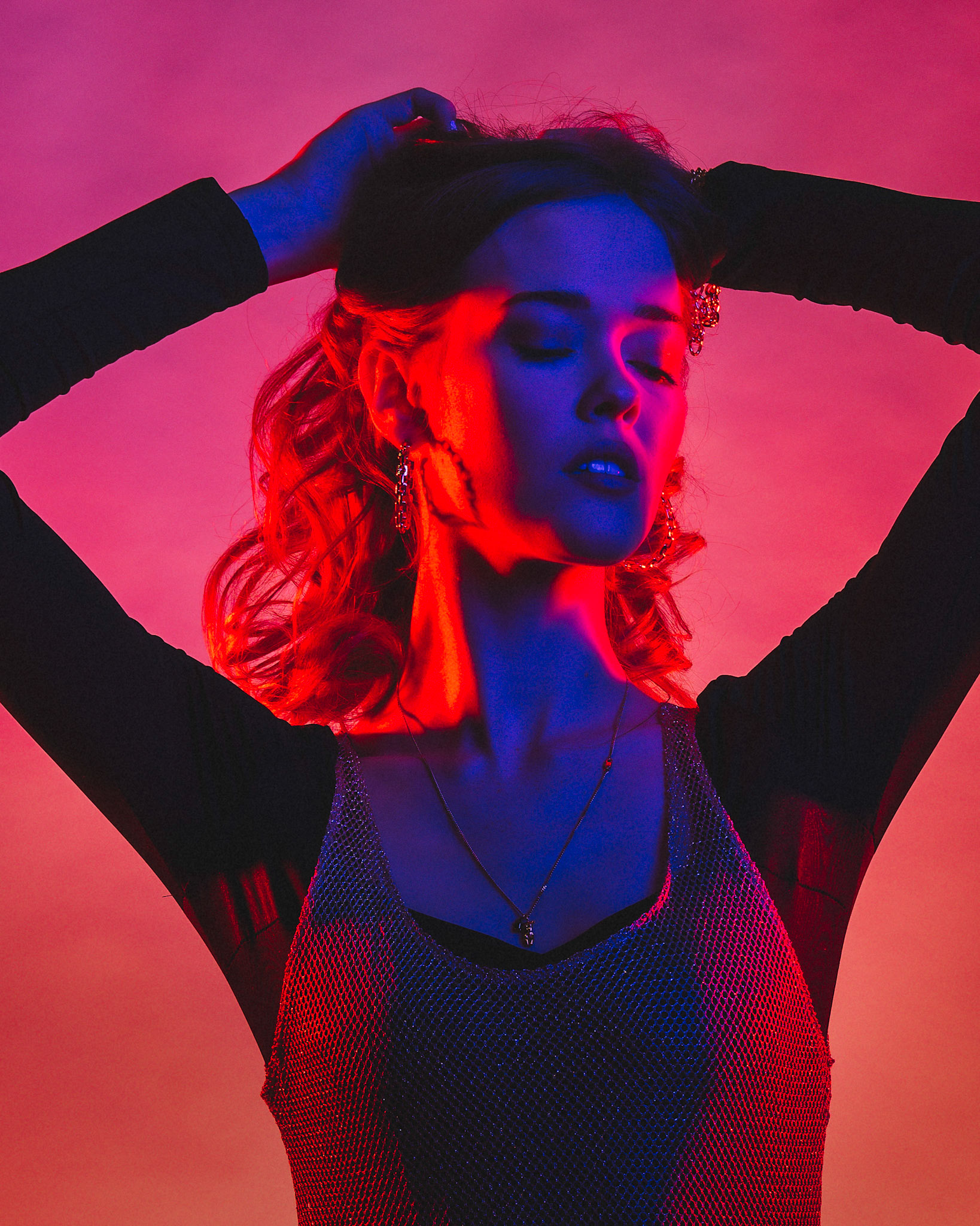 Chromatic Couture A Symphony in Saturated Splendor