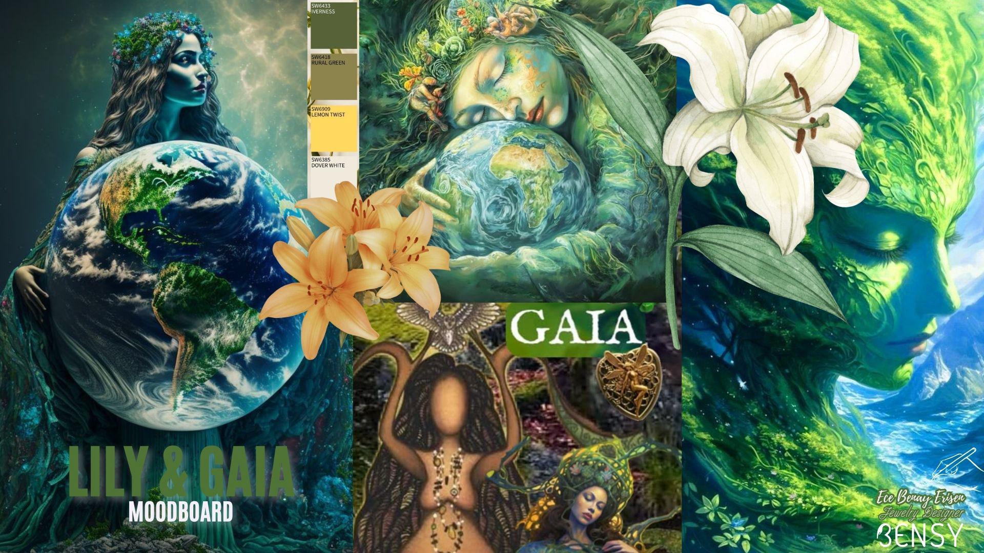 Lily & Gaia Moodboard