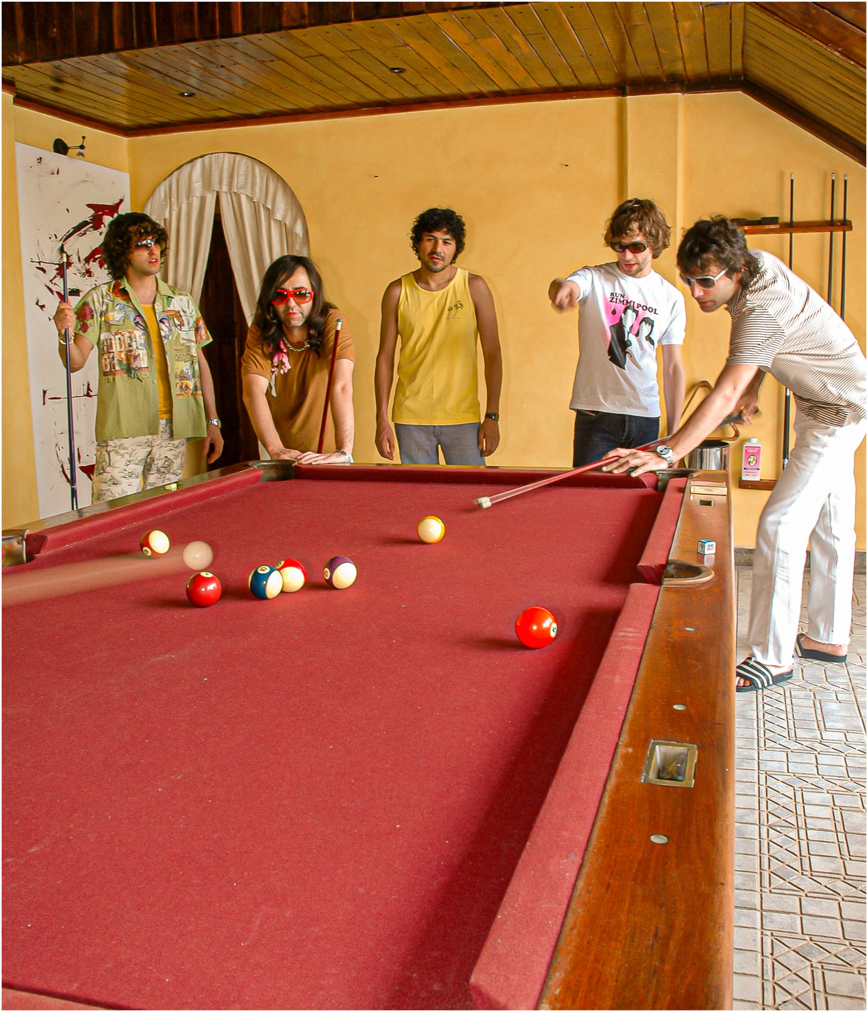 Cliente: Revista Círculo Mix Up. Proyecto: Babasónicos. 2005.