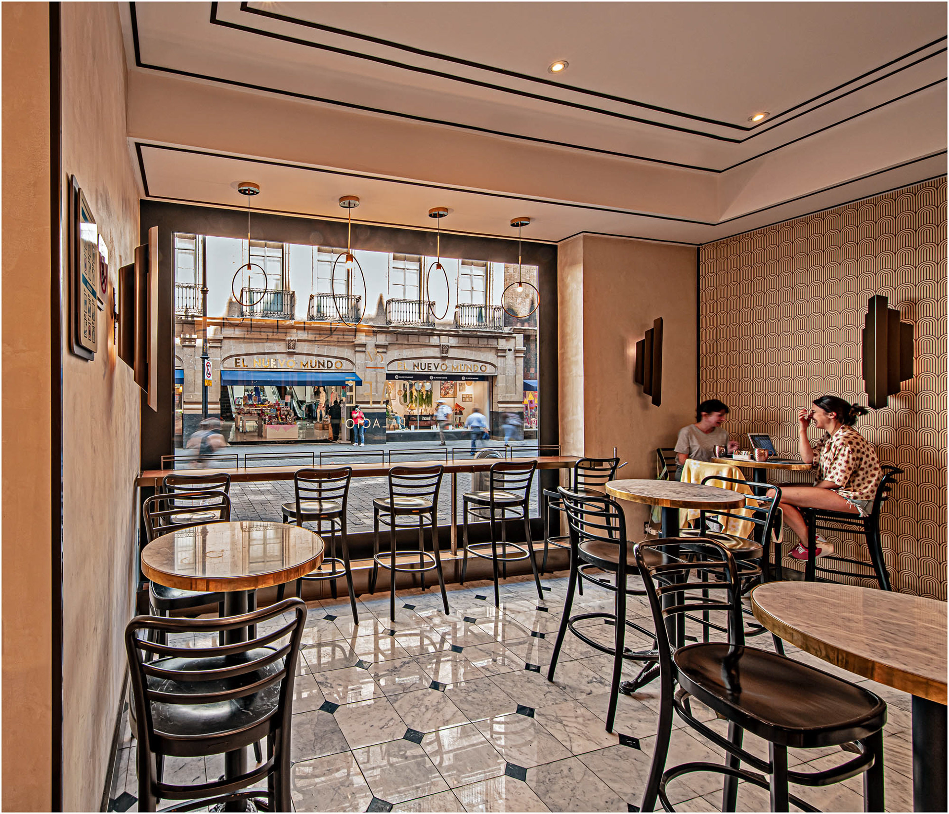 Cliente: MRZ Arquitectos y Palacio de Hierro. Proyecto: Cafetería Centro. 2022.