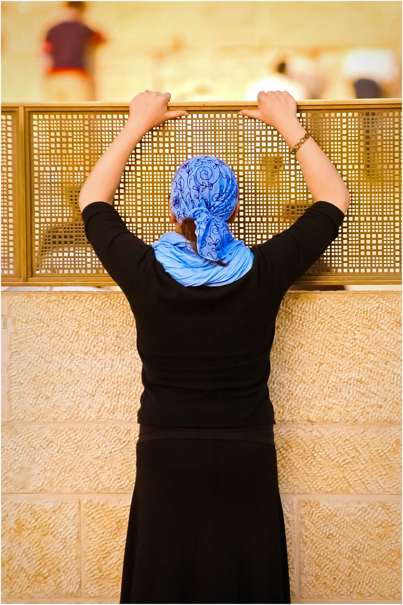 Proyecto personal. De la serie Un día cualquiera en el Muro de los Lamentos. 2006.