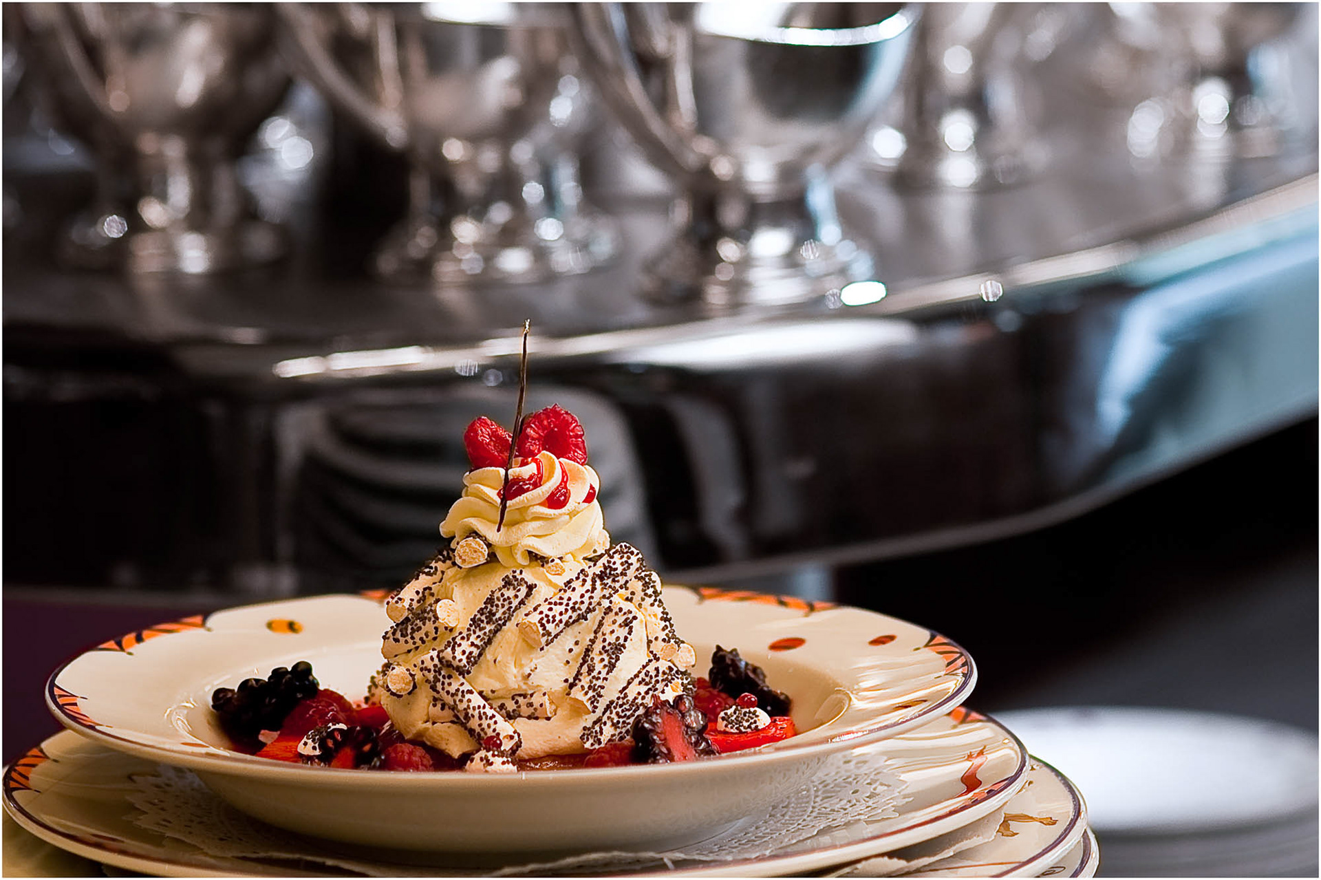 Cliente: Revista Vino & Estilo. Proyecto: Los mejores postres de la ciudad. Le Cirque. 2004.