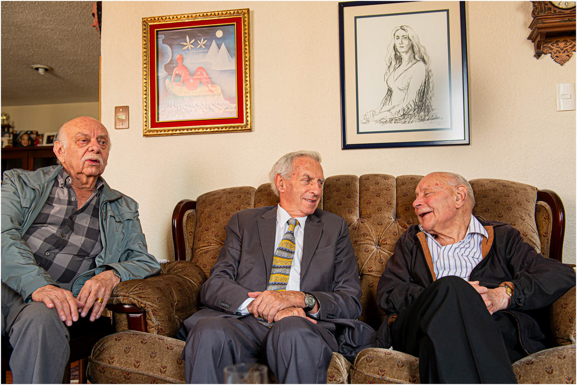 Cliente: Claims Conference. Proyecto: Entrevista a sobrevivientes del Holocausto. 2015.