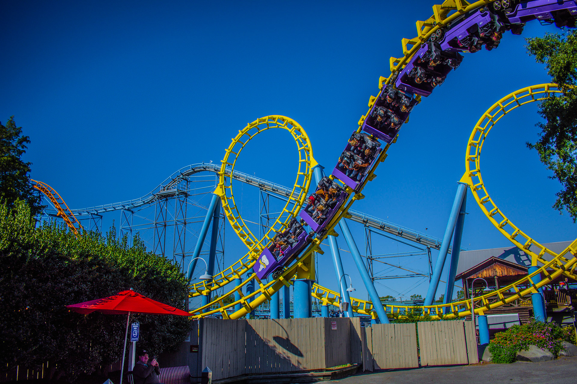 Carolina Cyclone’s signature cyclonic corkscrew.