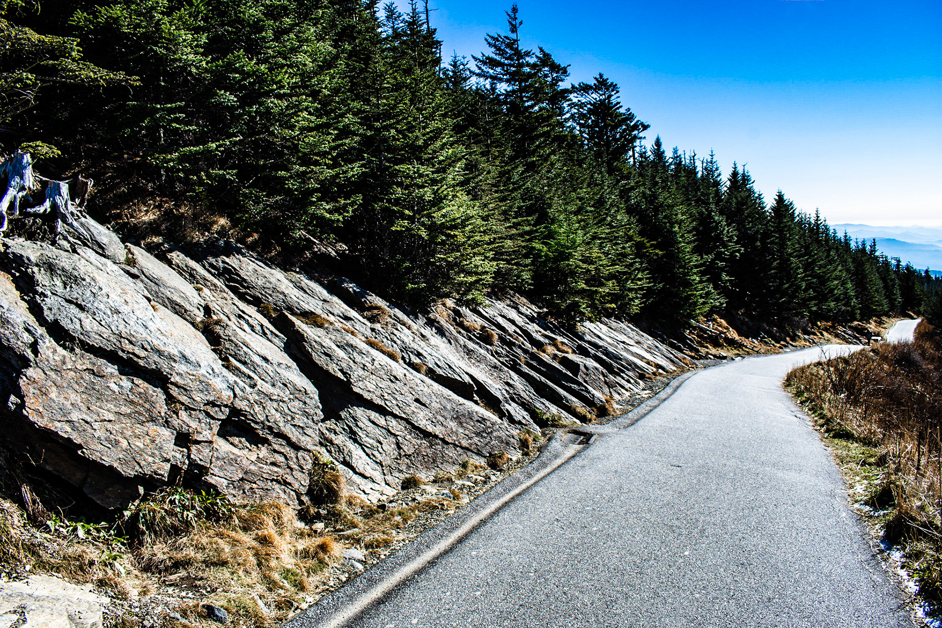 Visitors must walk a half mile before reaching the observation dec