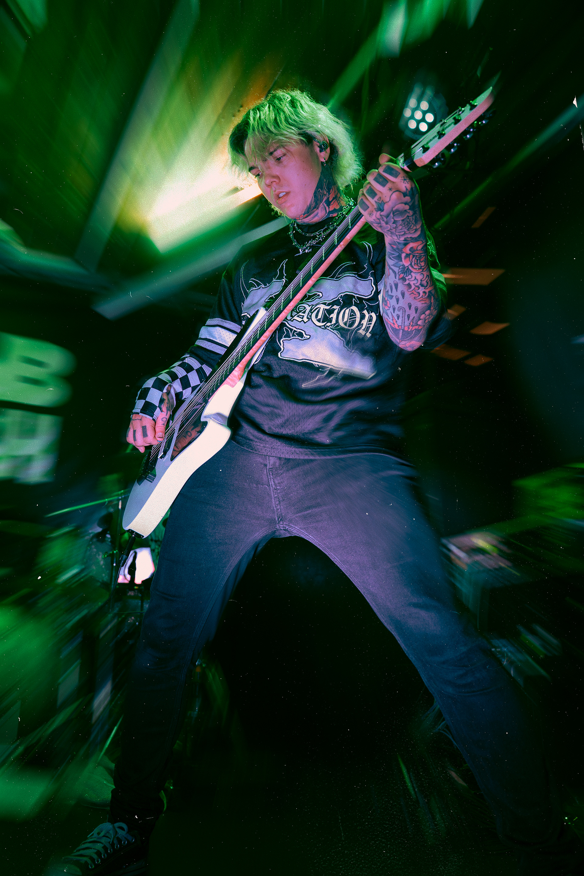 Headwreck + Supports in Cardiff - Image by Owain Morris.