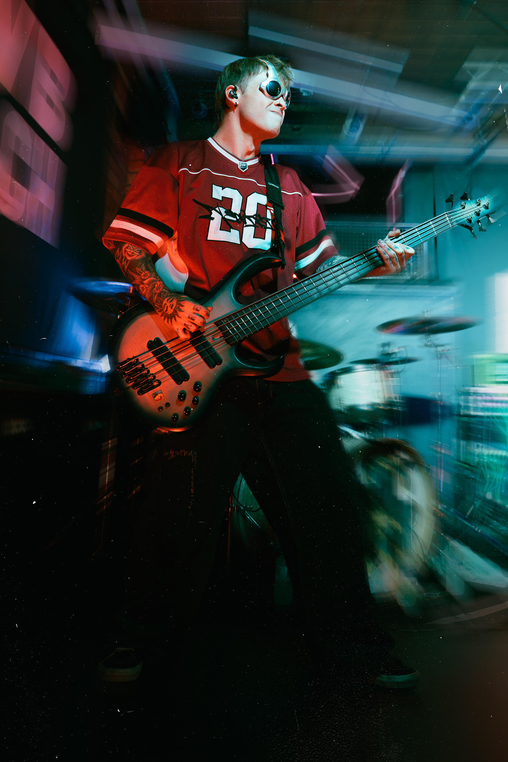 Headwreck + Supports in Cardiff - Image by Owain Morris.
