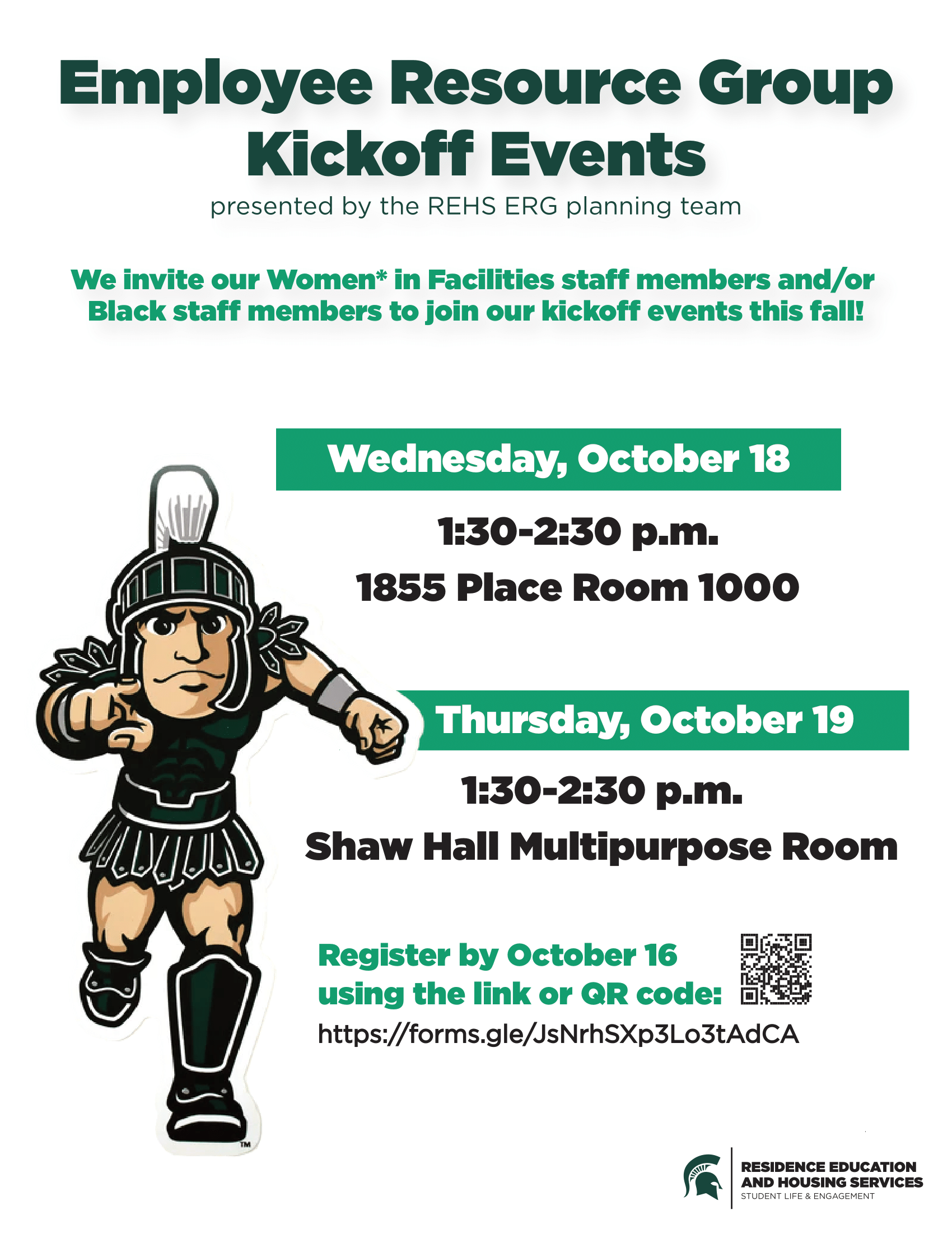 Employee Resource Group flyer