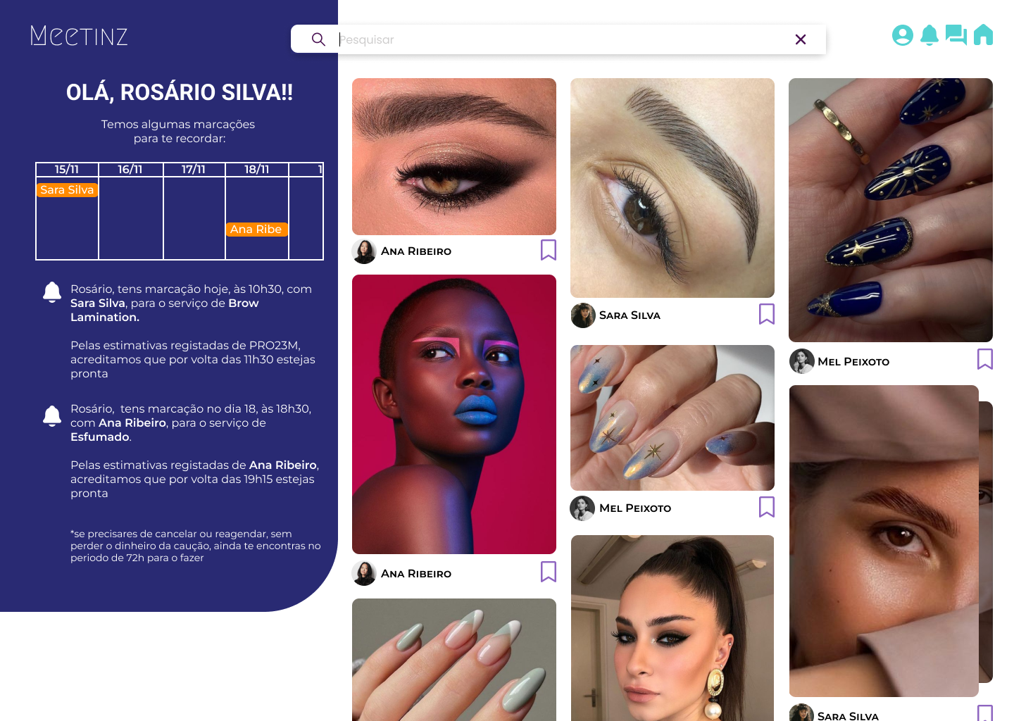 Client Homepage