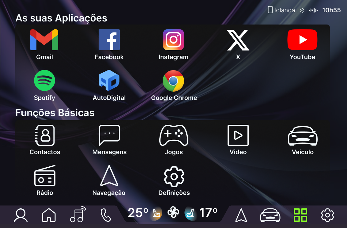 Apps Menu