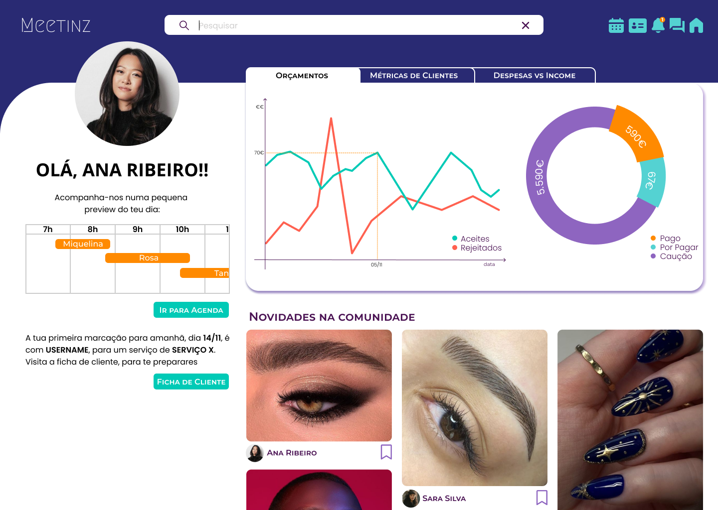 Professional Homepage