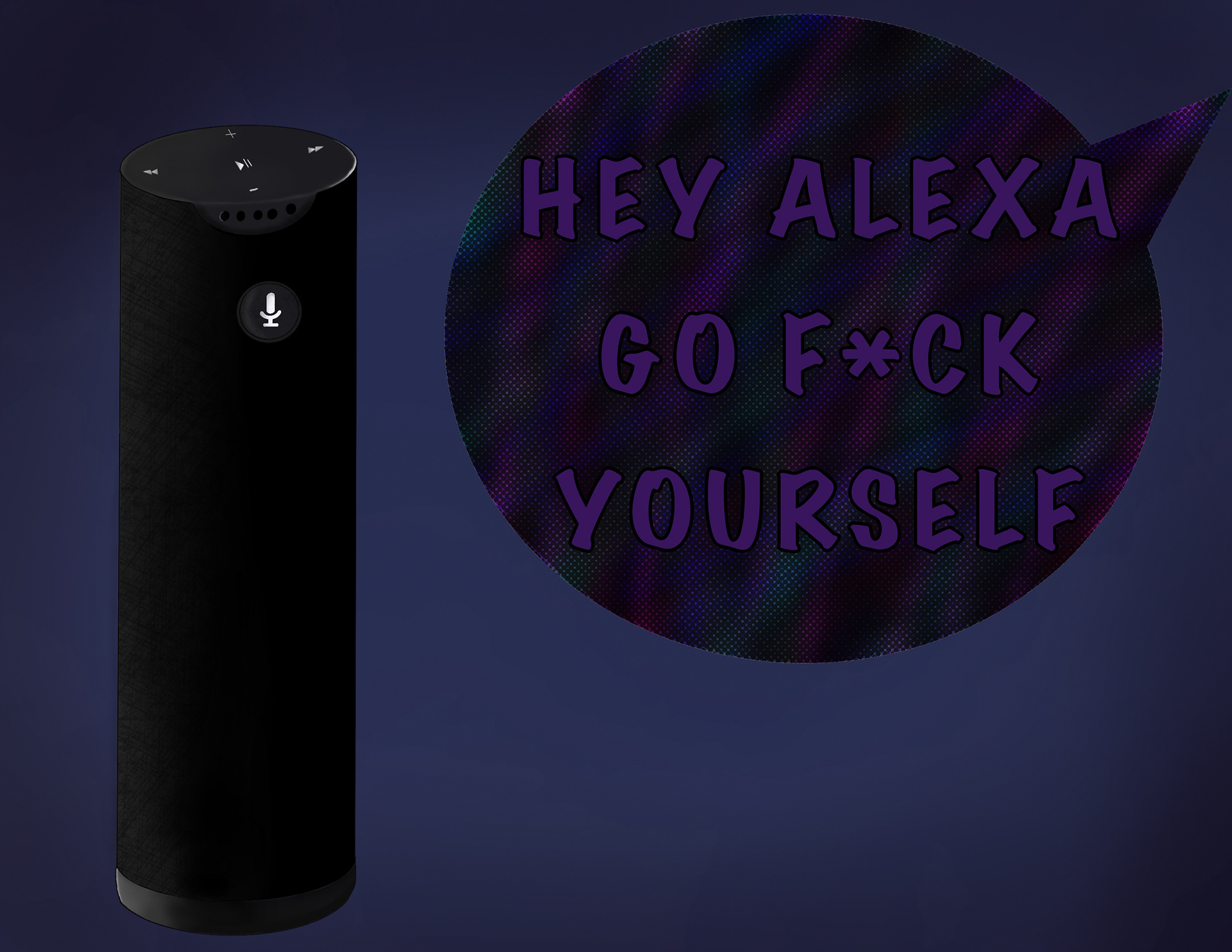 Hey Alexa! Go Fuck yourself 