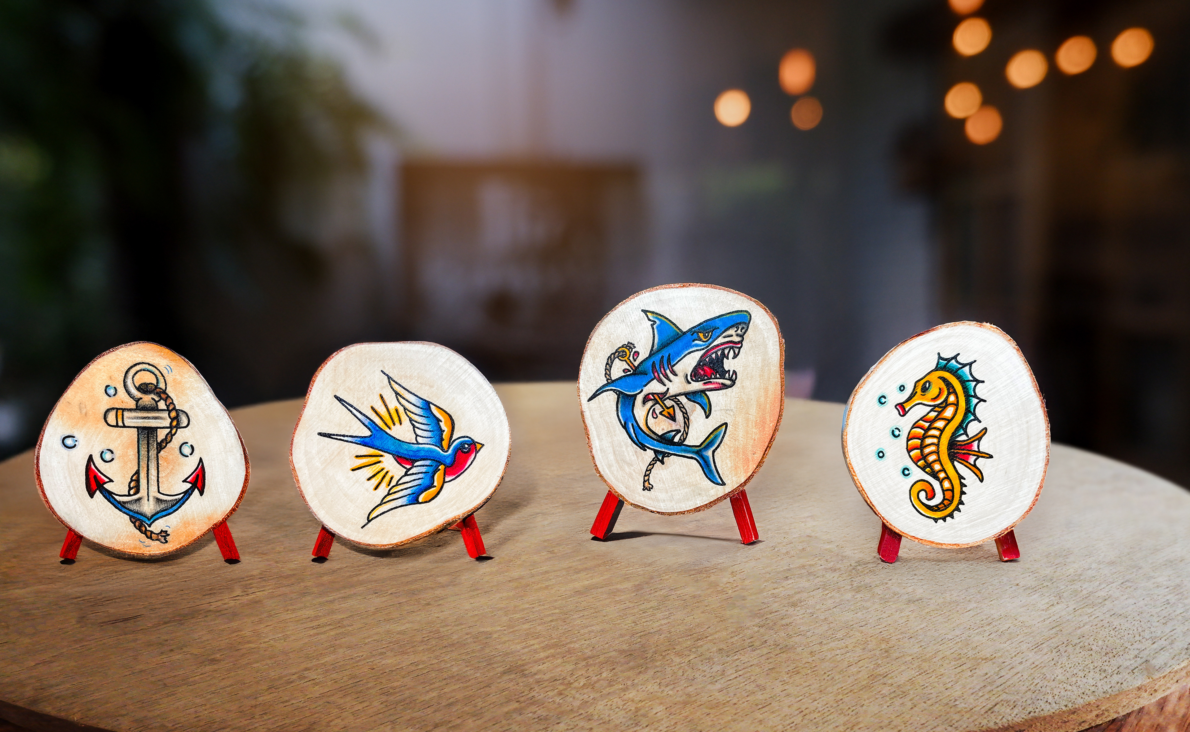 Nautical American Trad. Coasters