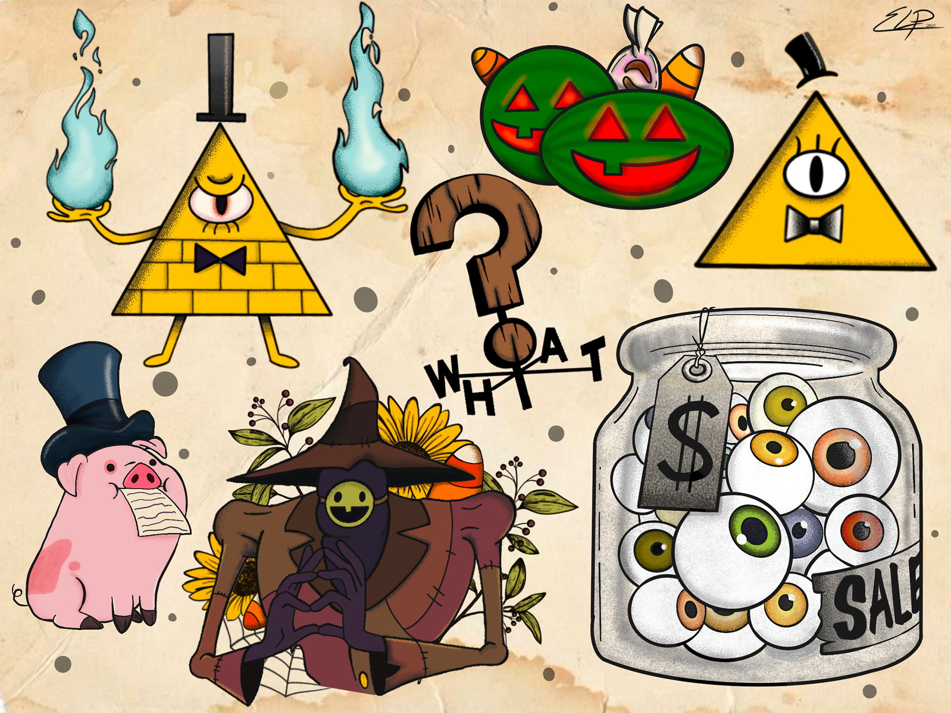 Gravity Falls Flash sheet