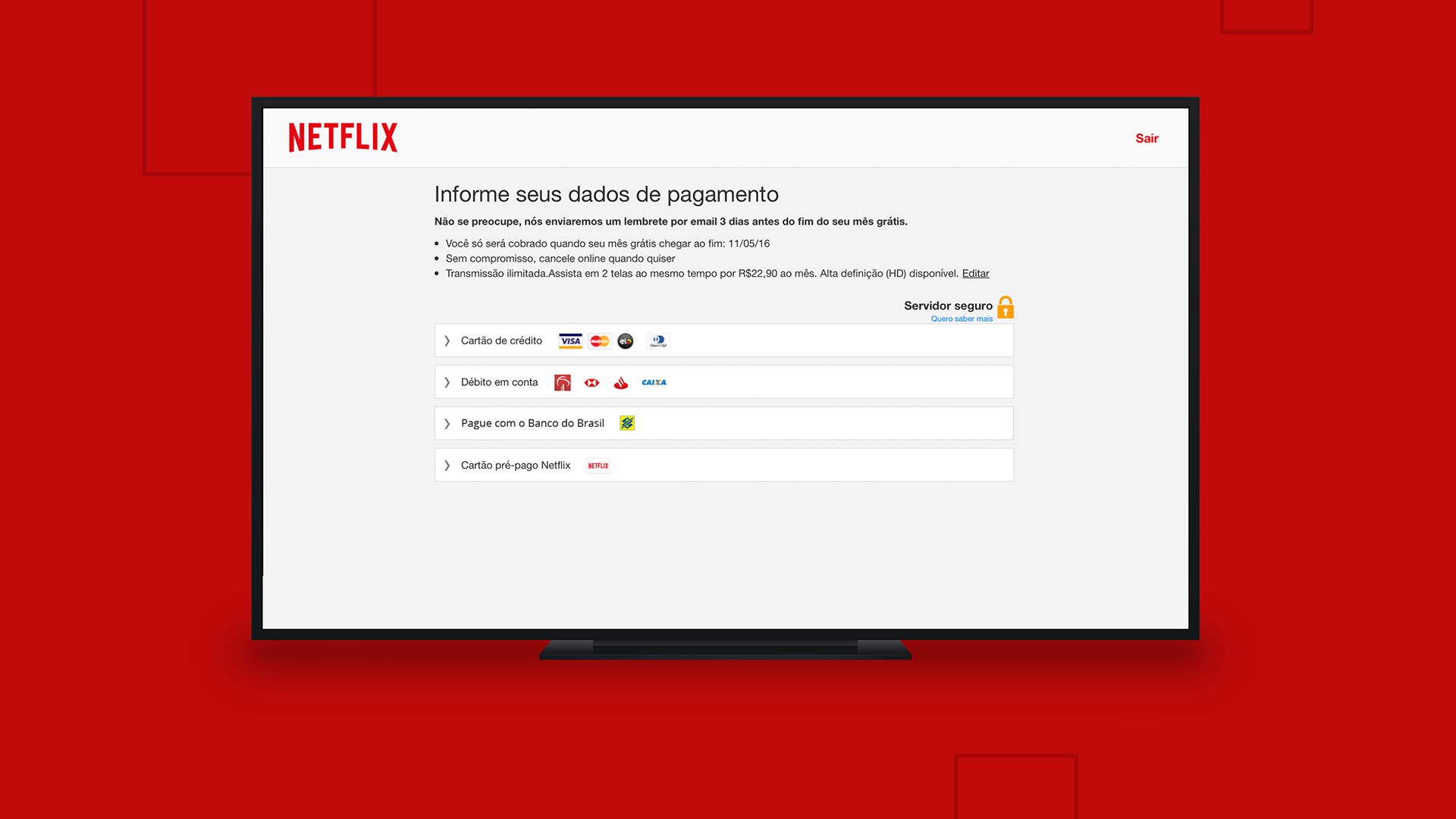 B Design - Banco do Brasil e Netflix