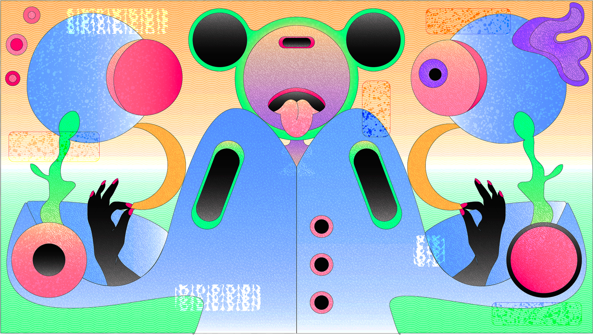 Lithotone style digital design