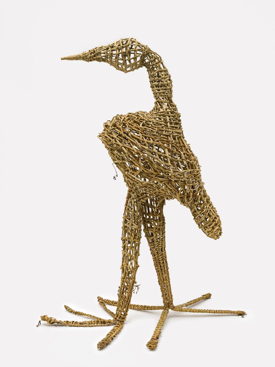 Garza Mora, 2025 | Juncos | 45 x 130 x 35 cm.