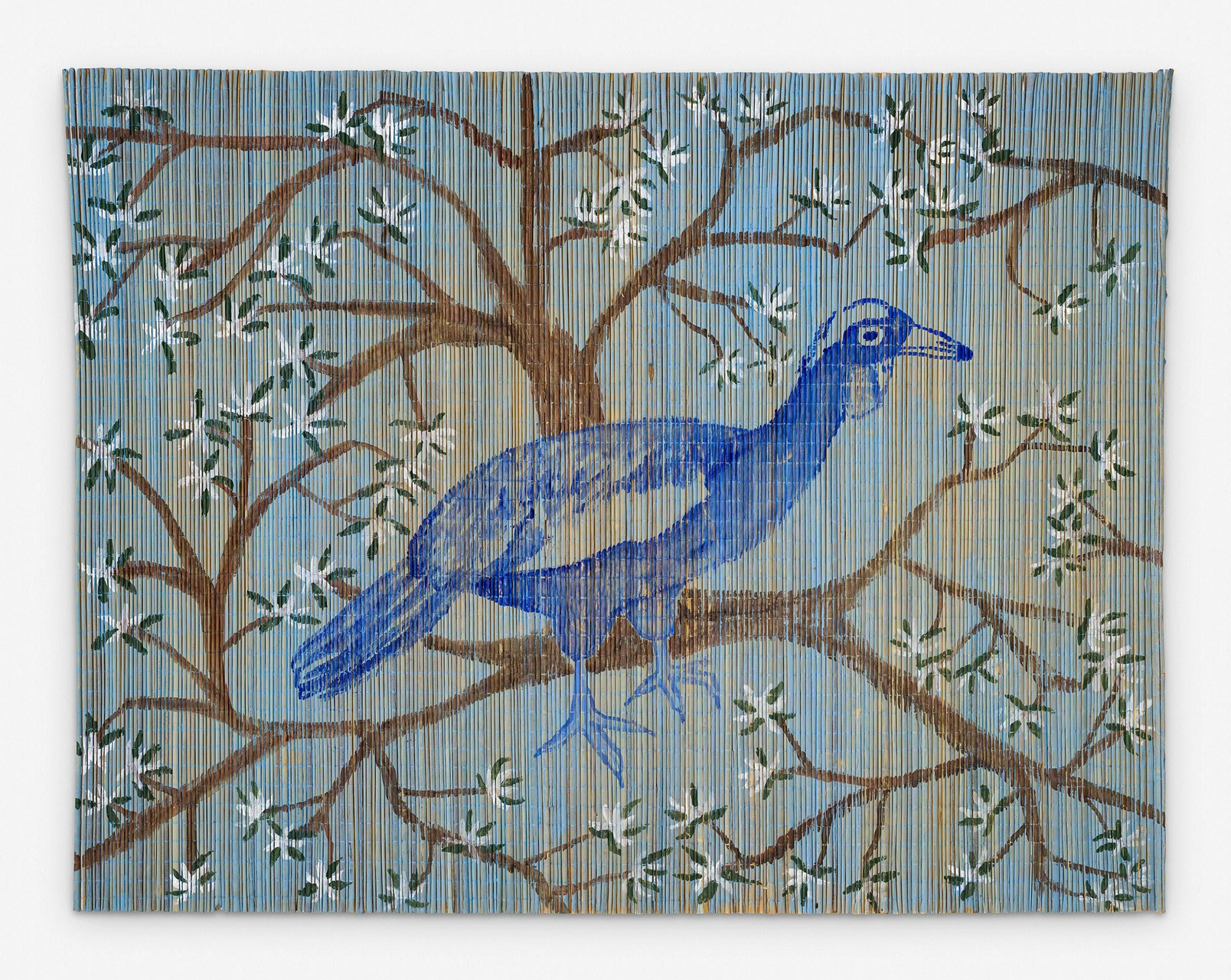 Yacutinga, 2024 | Acrílico sobre junco | 200 x 150 cm.