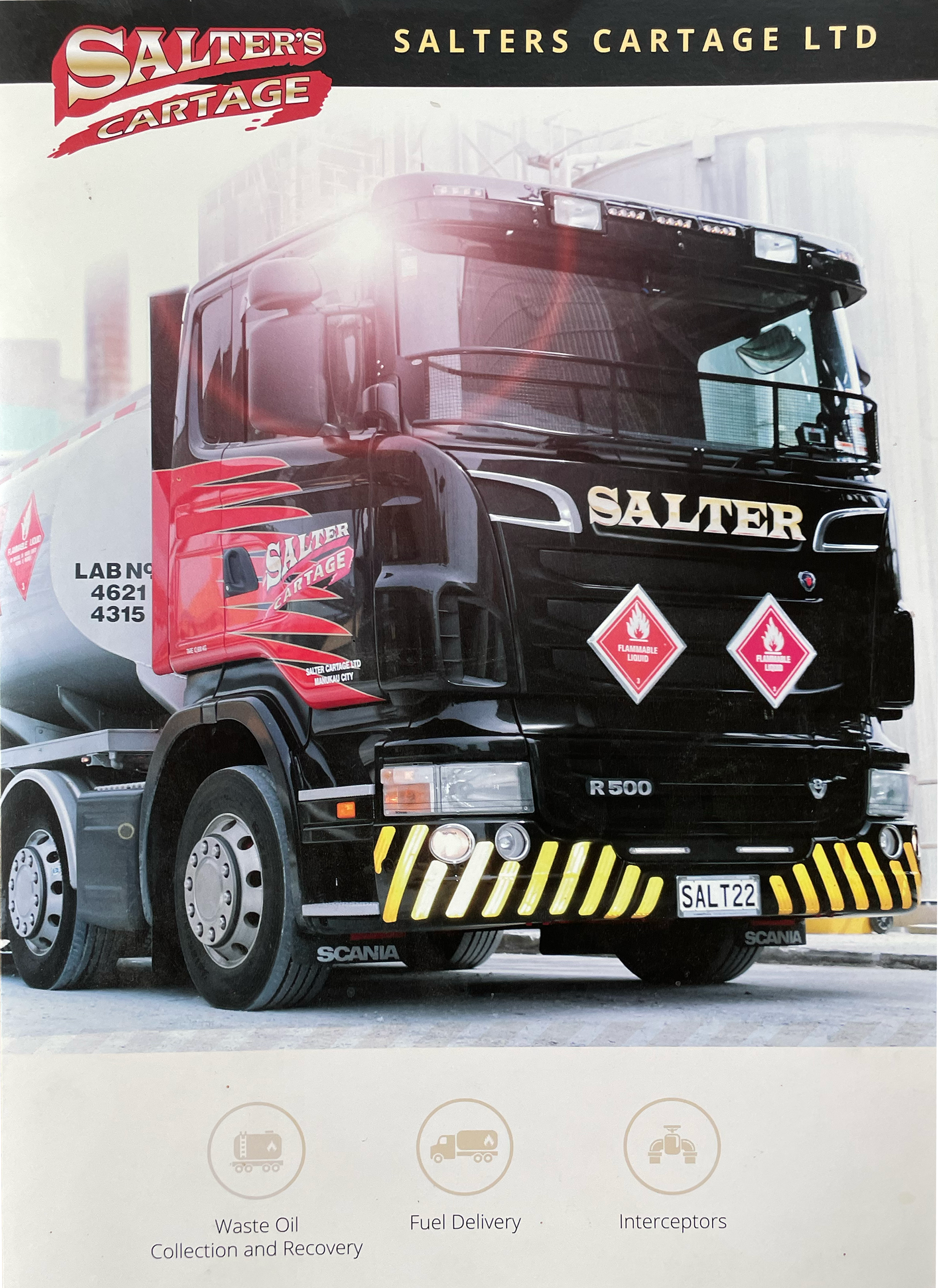 Presenter for Salters Cartage