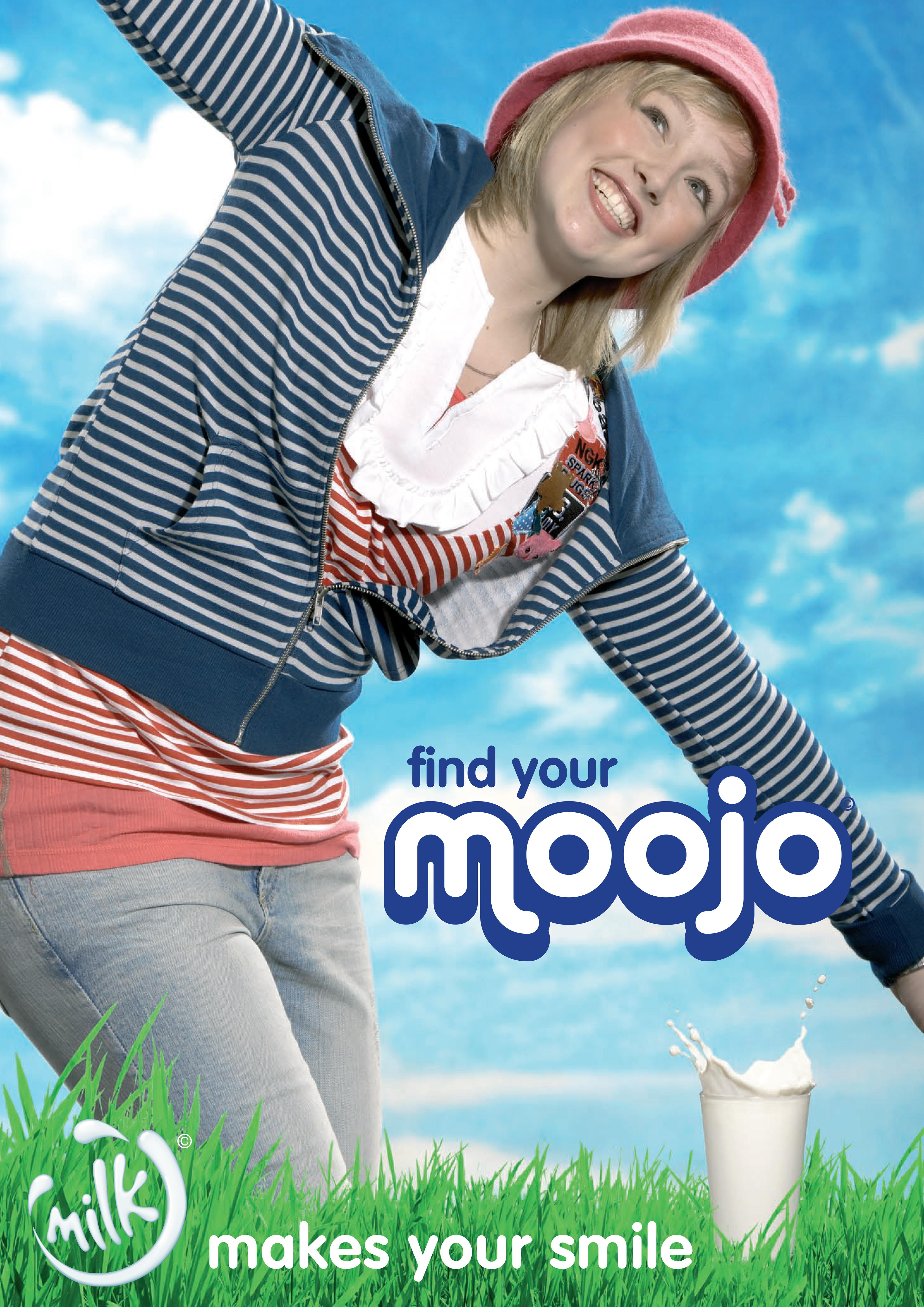 Moojo Milk Campaign. London. Art direction, design and copy.
