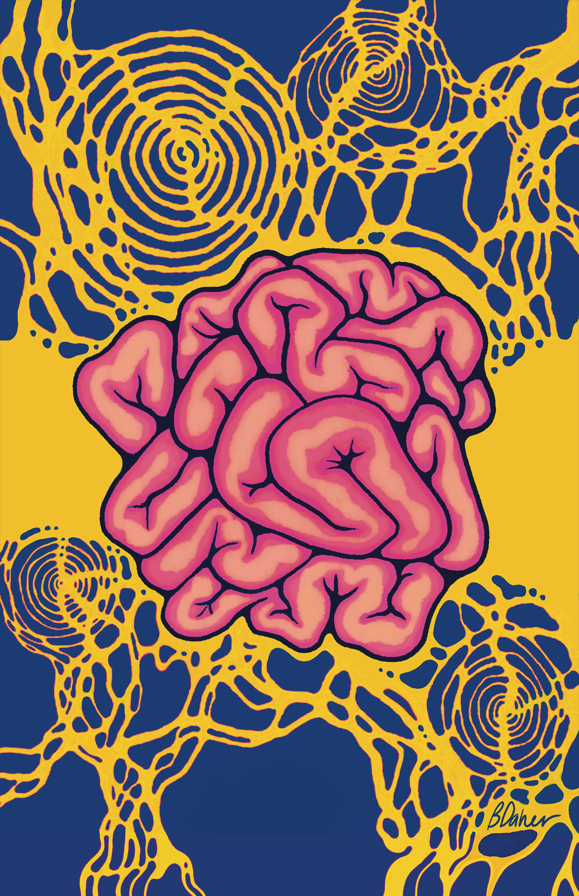 Guts, 2024. Procreate.