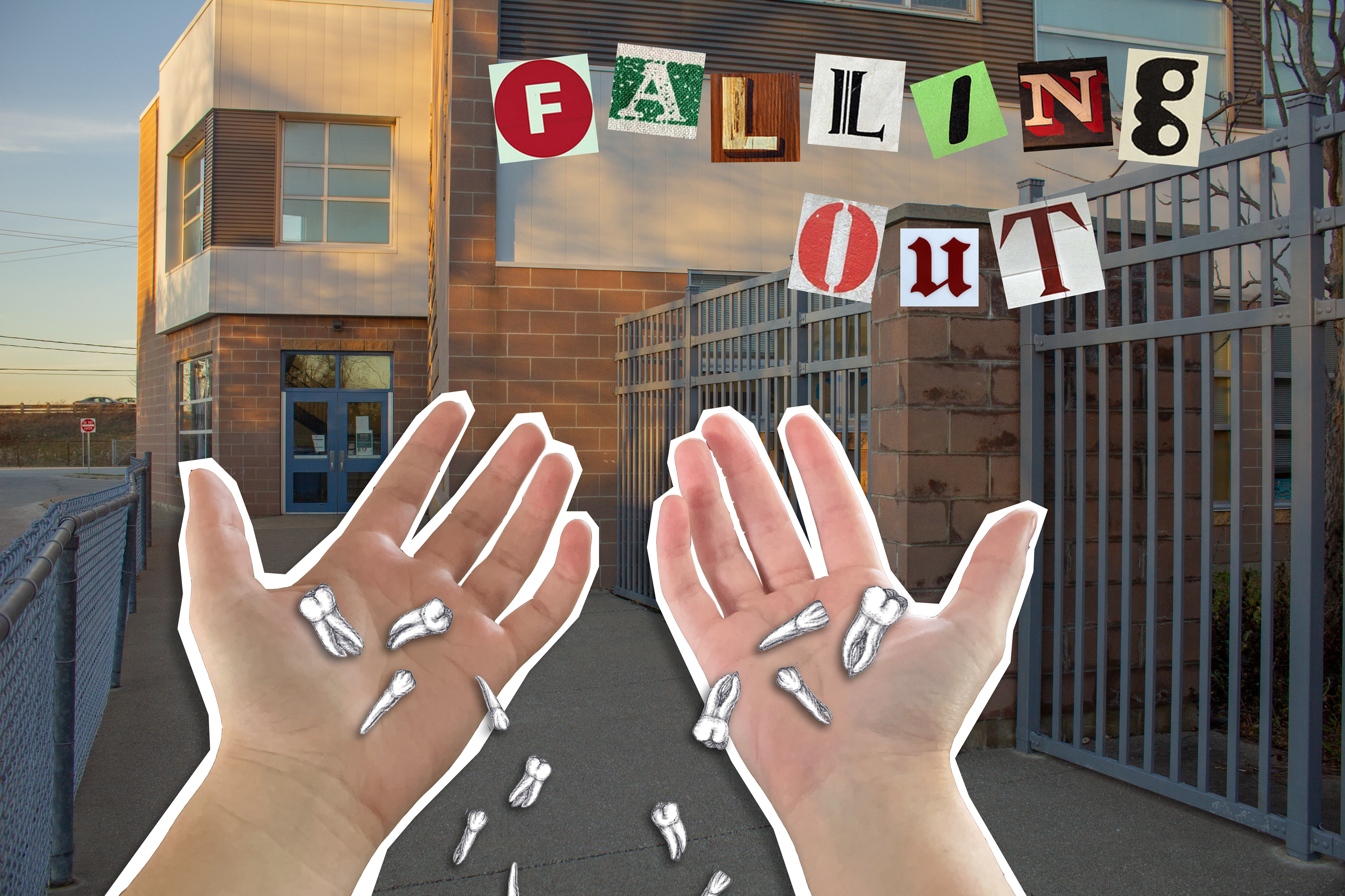 Falling Out. 2022, Photoshop