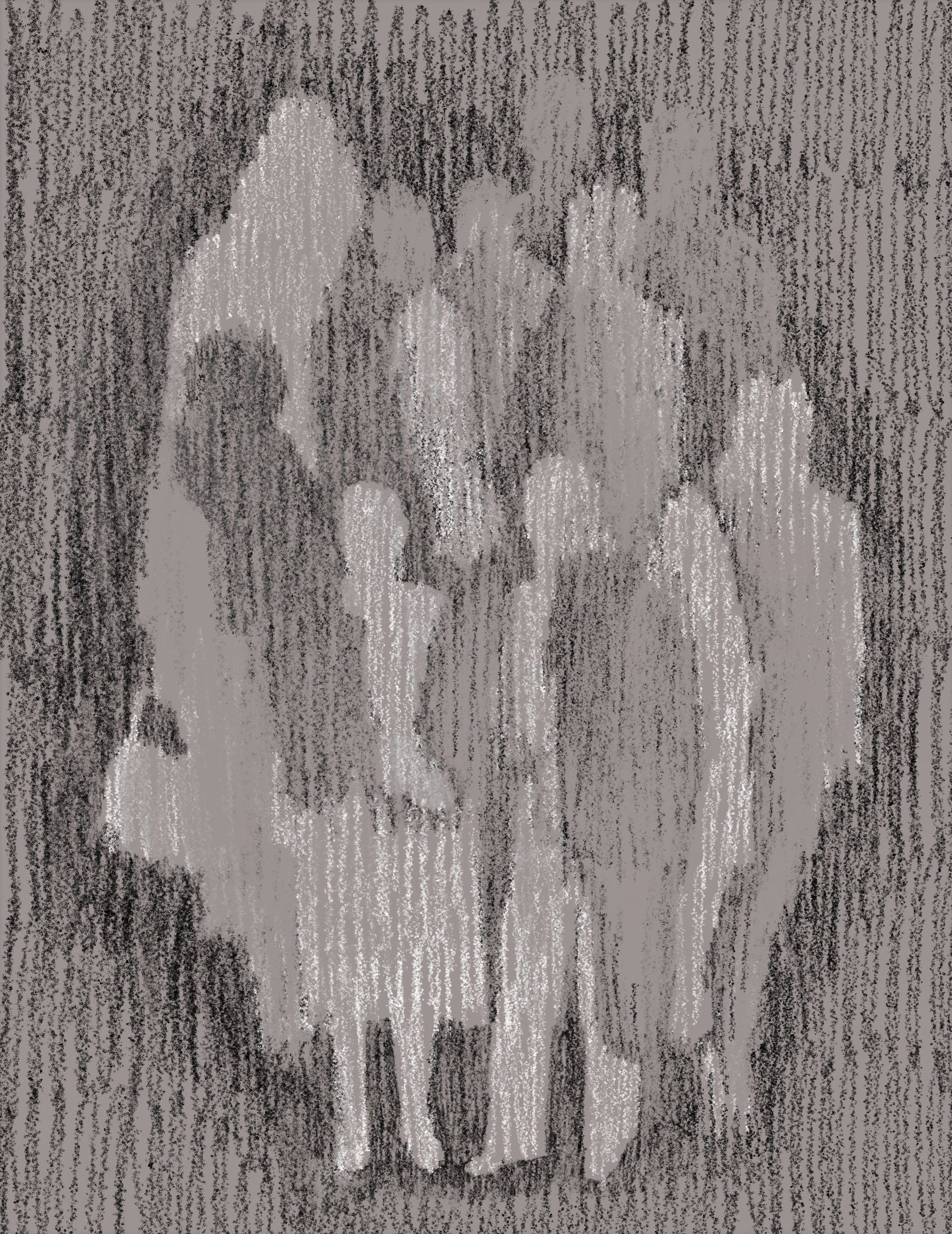 Ghosts, 2025. Procreate.