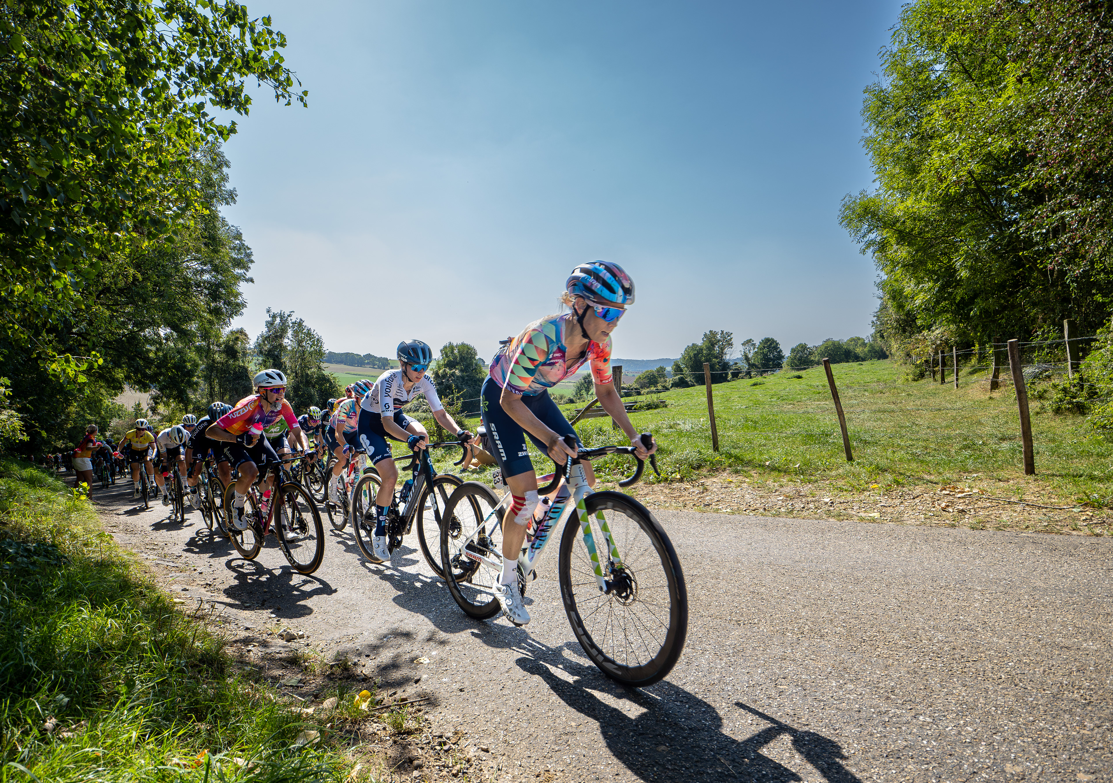 Tifffany Cromwell leading the pack