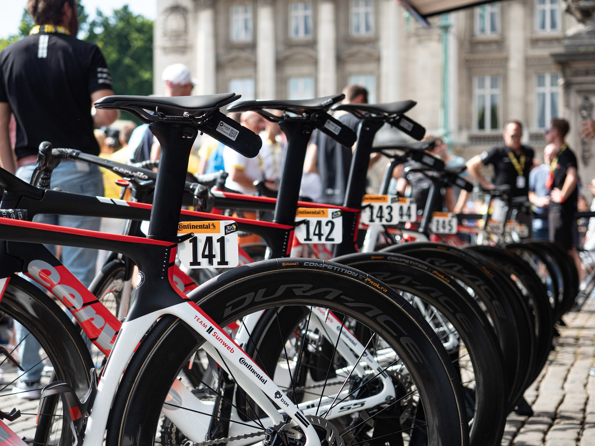 All these bikes