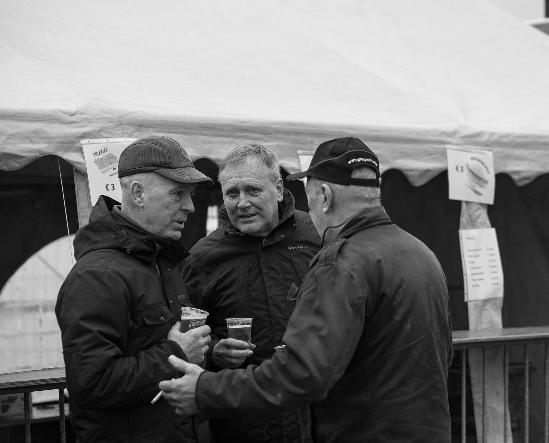 A typical view at belgium classics